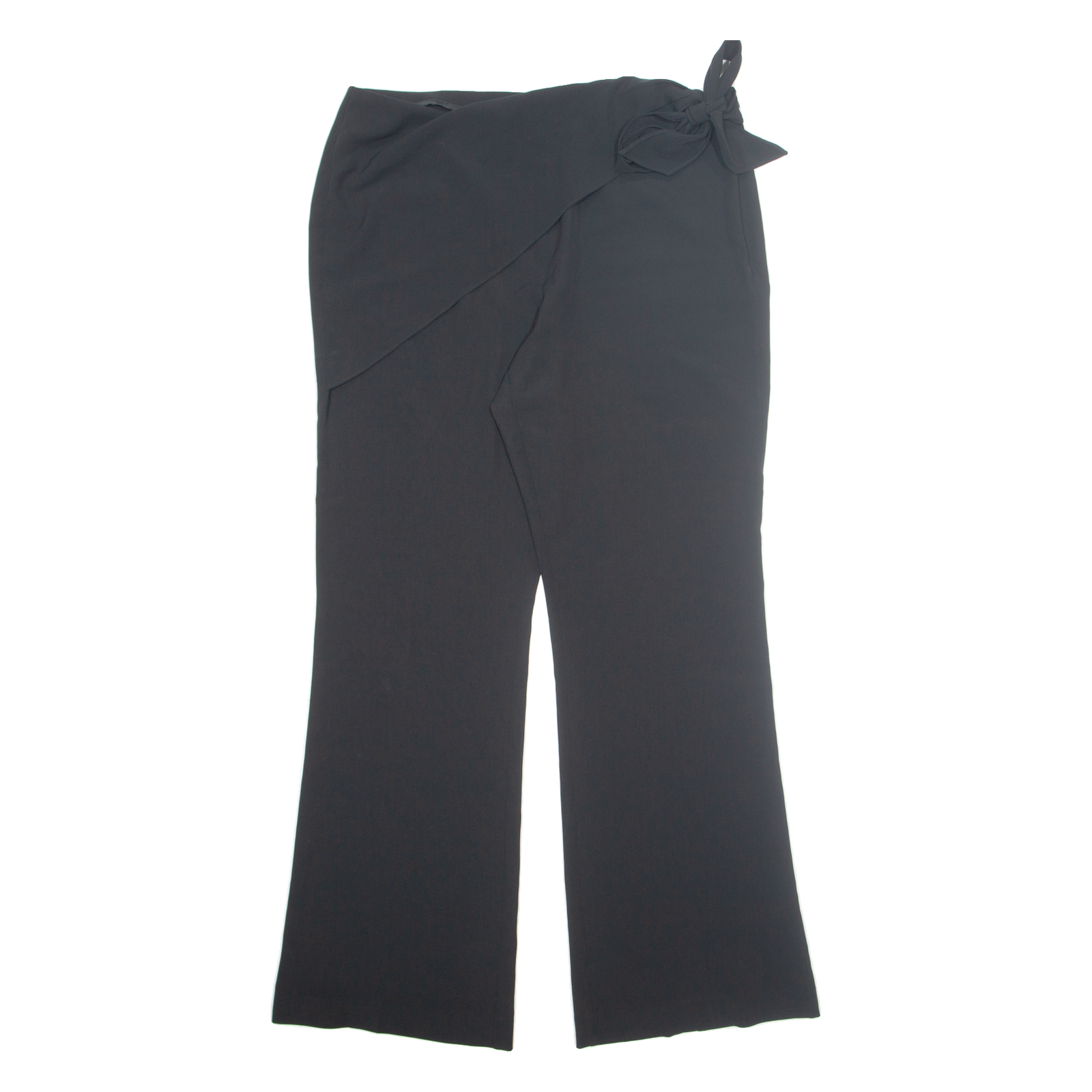 CALVIN KLEIN Womens Trousers Black Regular Straight W34 L30 Refurbished - N/A refurbished available on Cerqular