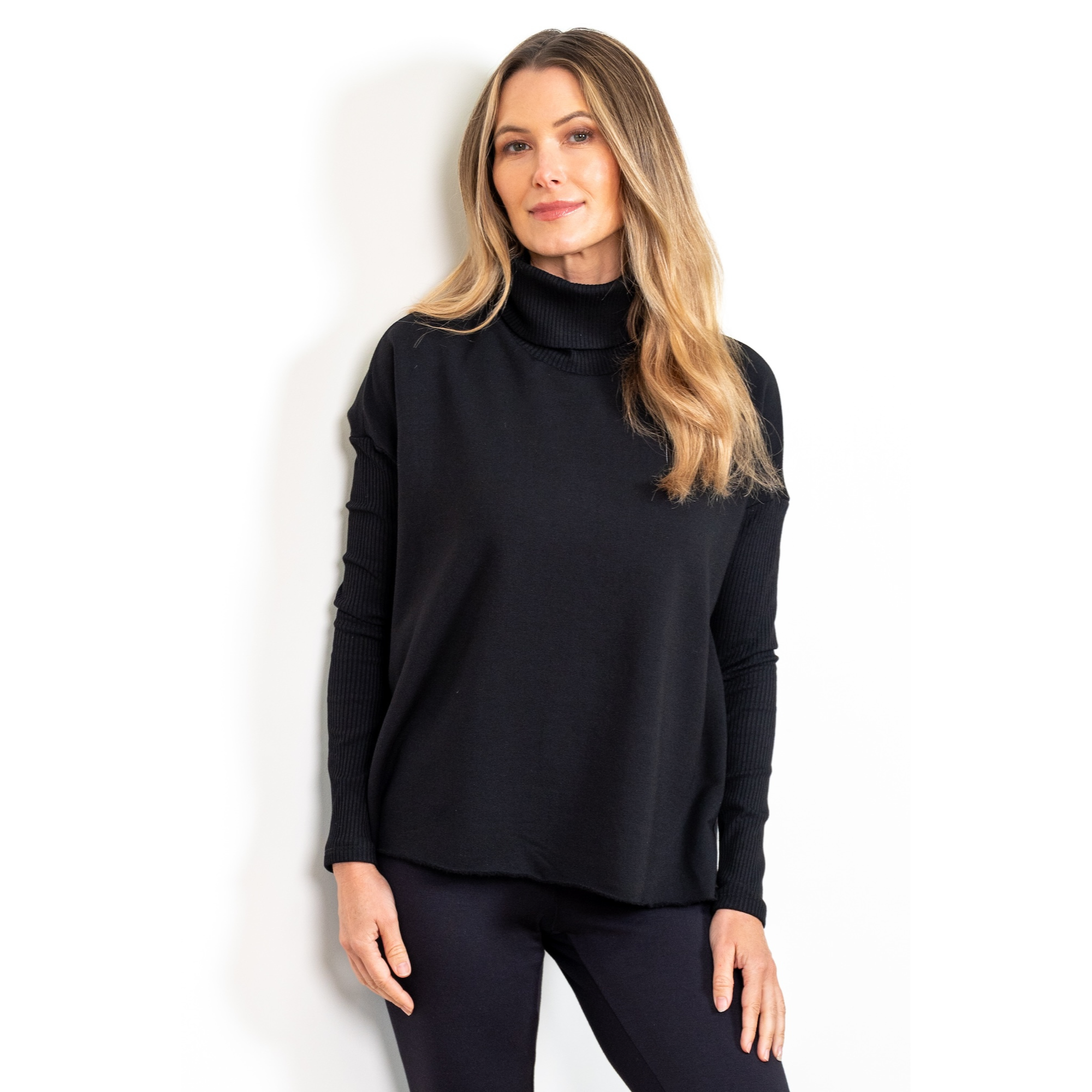 Buy Light Hug® Turtleneck Top | Color: Black | Size: M Refurbished - $176.00 Light Hug® Turtleneck Top | Color: Black | Size: M Refurbished - N/A refurbished available on Cerqular