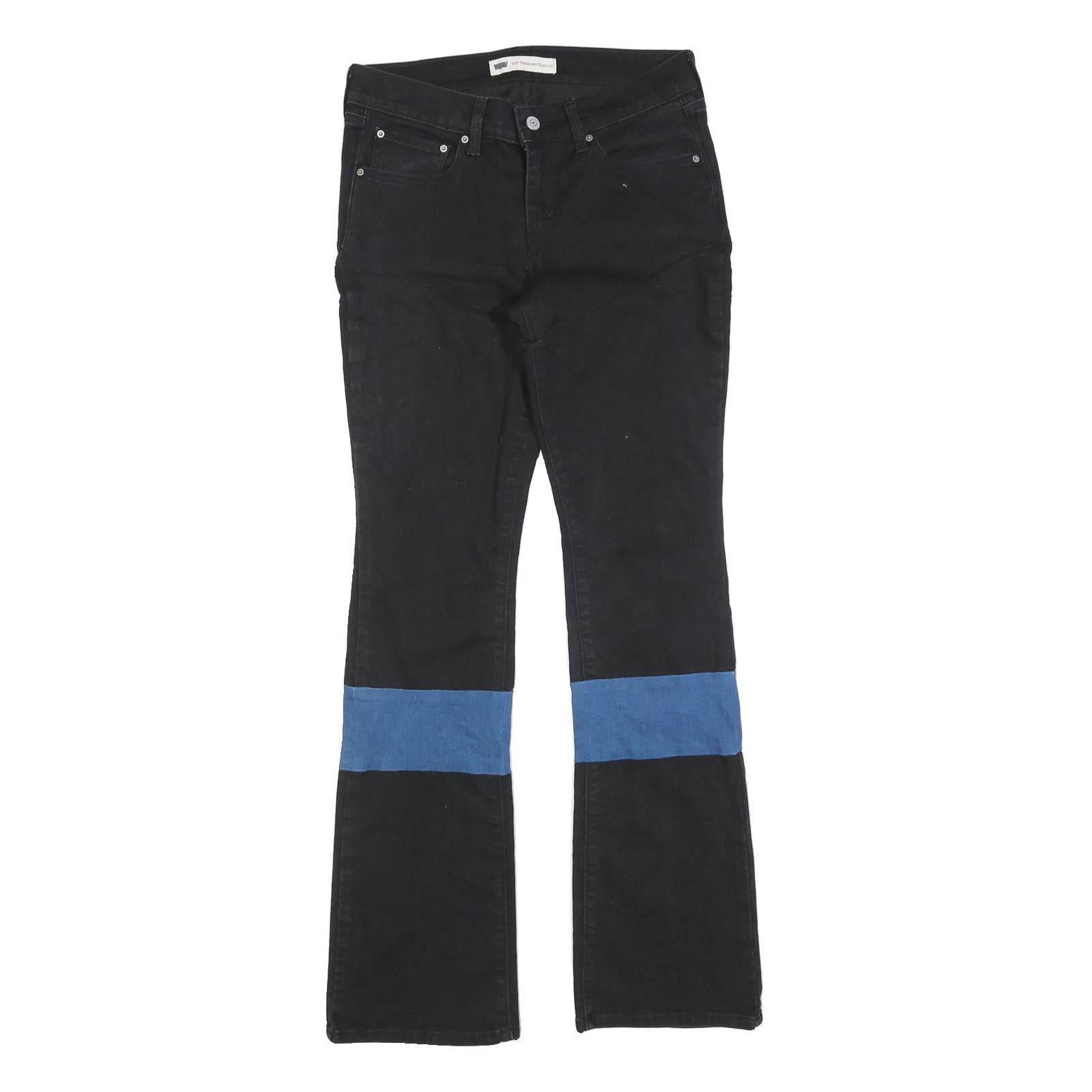 LEVI'S 515 Womens Relaxed Bootcut Denim Medium W30 L32 Black Blue Colourblock Refurbished - N/A refurbished available on Cerqular