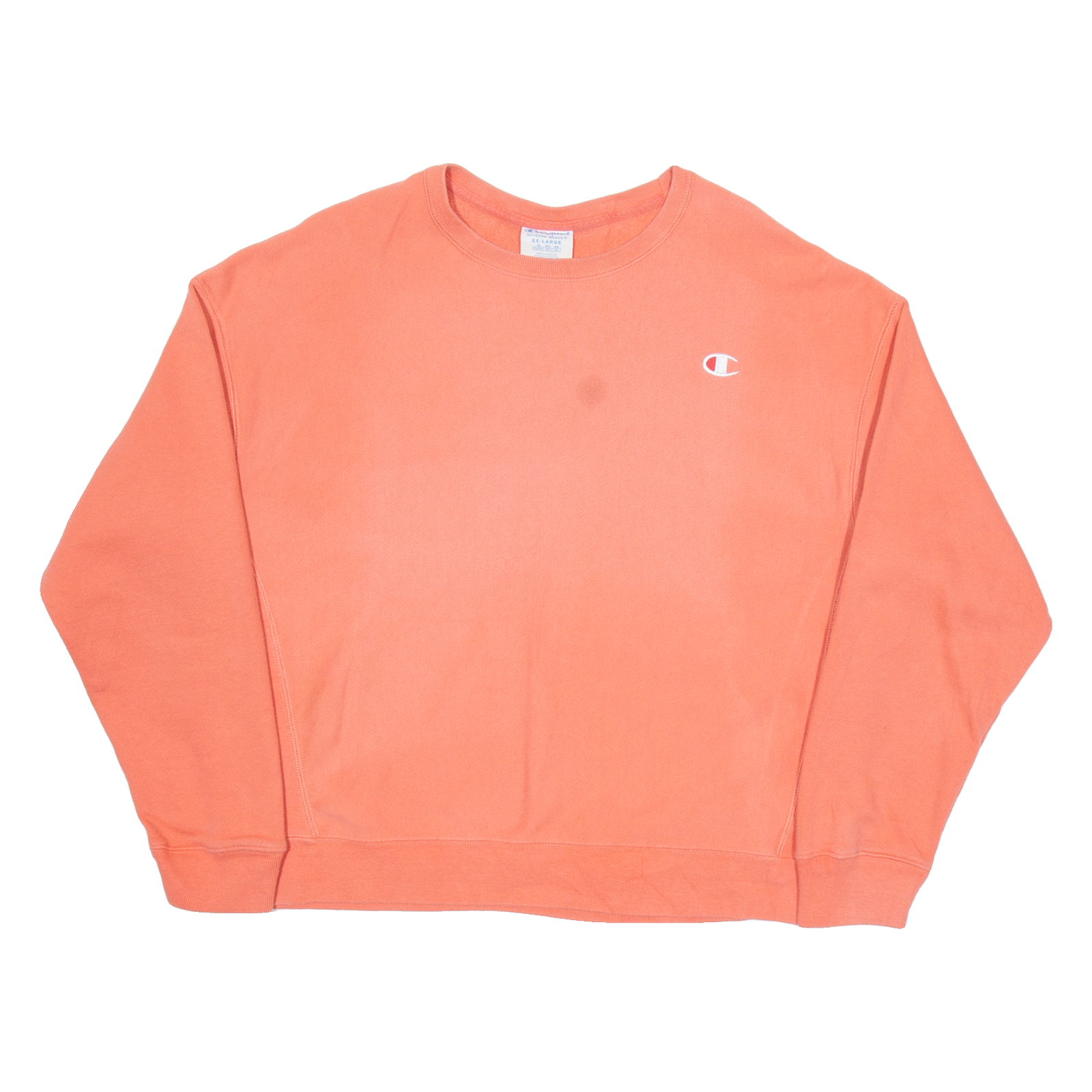 CHAMPION Womens Sweatshirt Pink 2XL Refurbished - N/A refurbished available on Cerqular