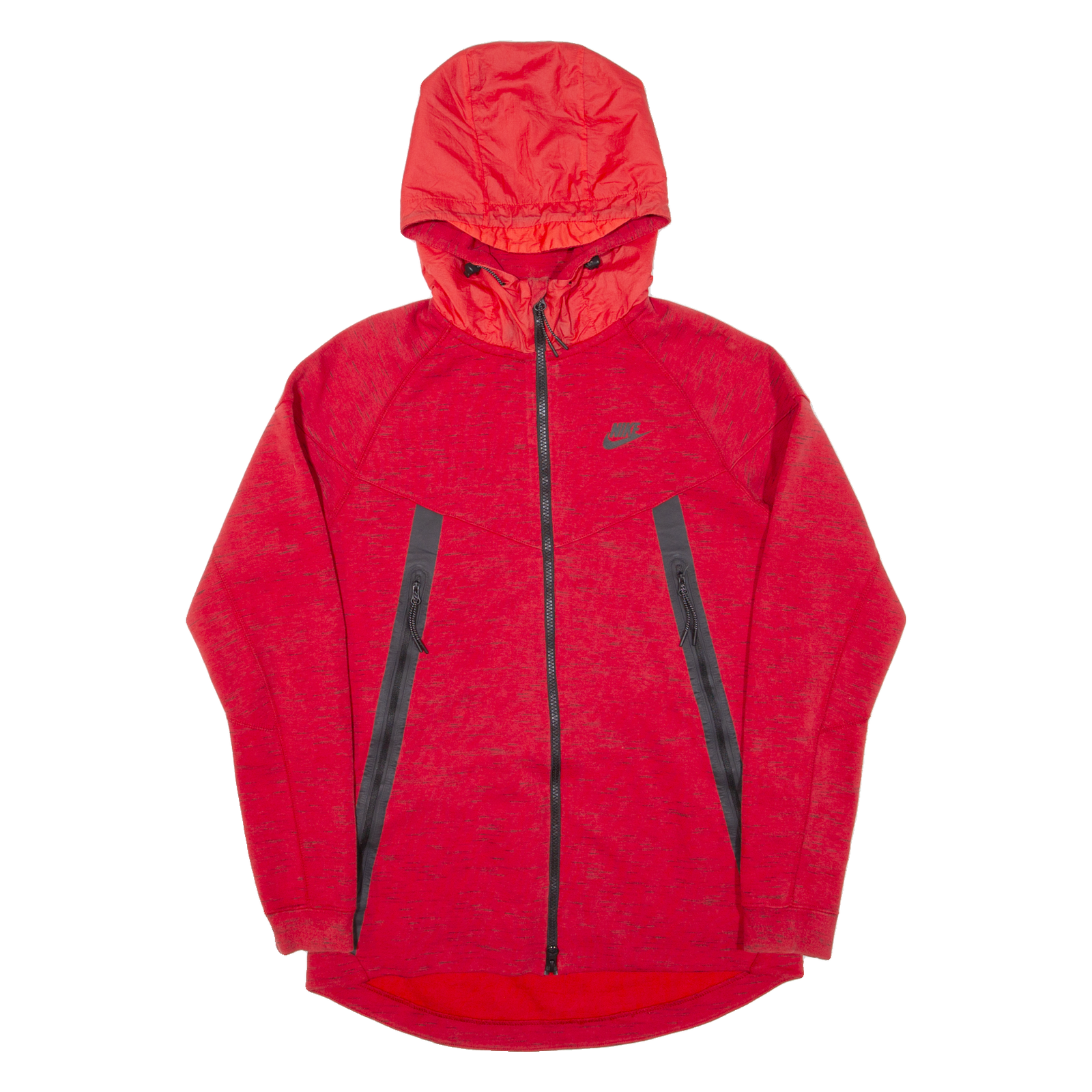 NIKE Mens Red Hoodie Full Zip S Refurbished - N/A refurbished available on Cerqular