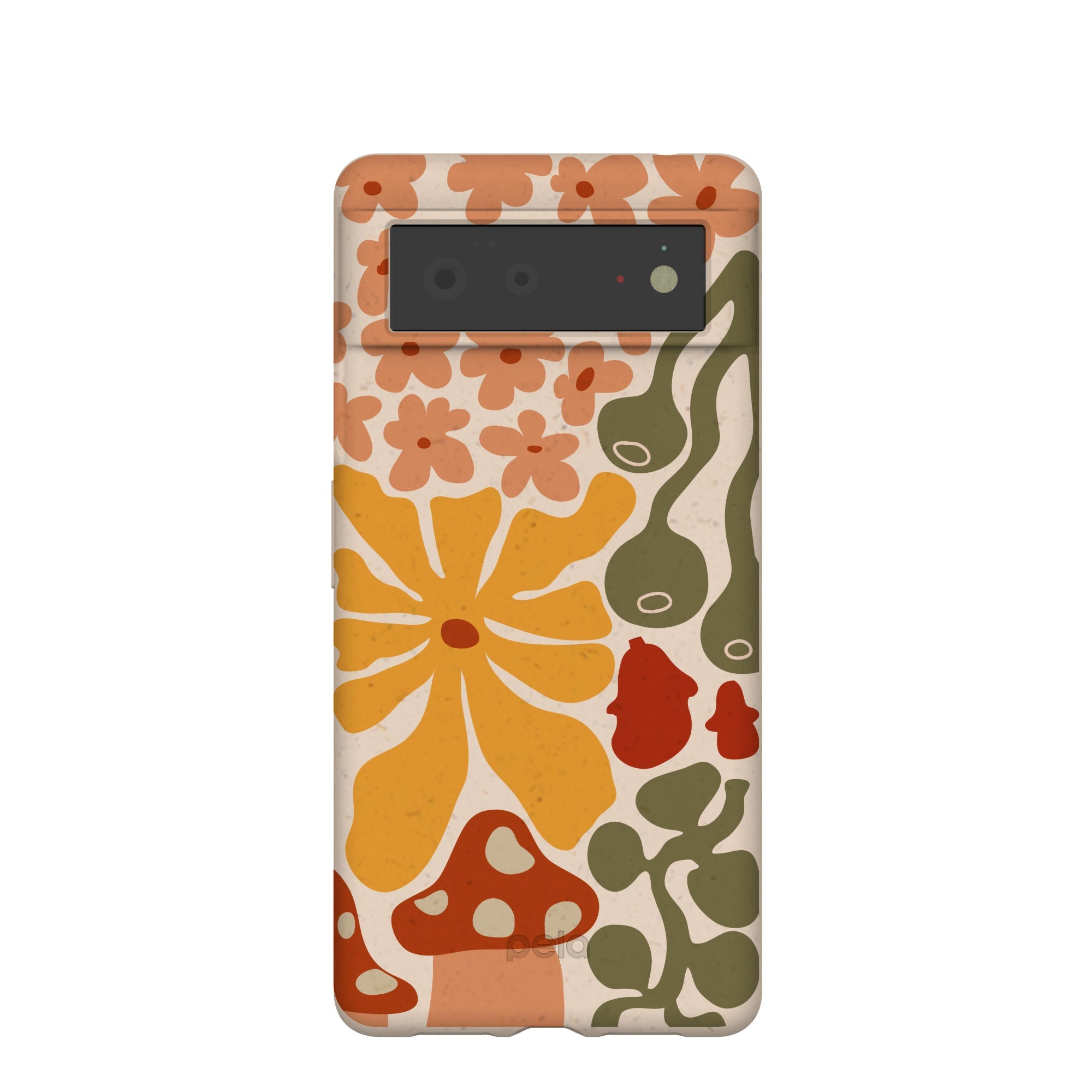 Seashell Fall Flourish Google Pixel 6 Case Refurbished - Pela Case refurbished available on Cerqular