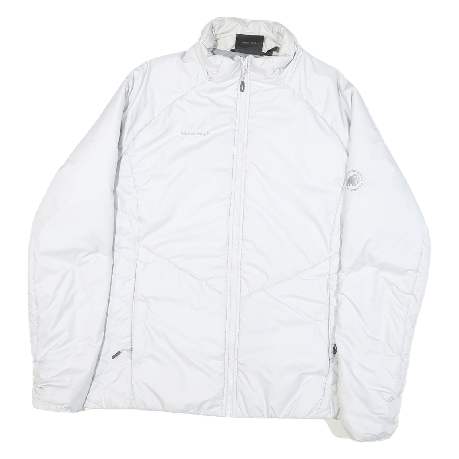 MAMMUT Womens White Lightweight Jacket L Polyester Blend Zip Plain Outdoor Wear Refurbished - N/A refurbished available on Cerqular