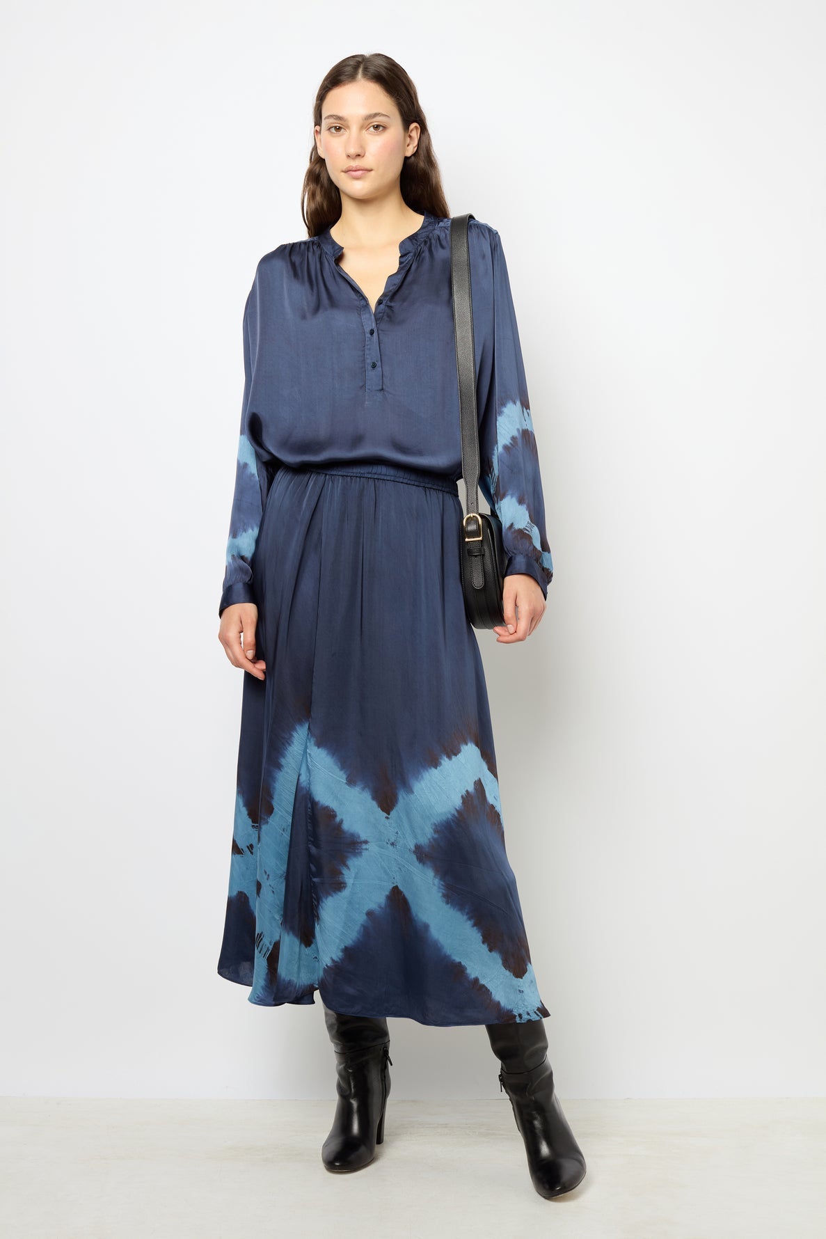 Skirt Daj07a191 Ink | Color: INK | Size: T2 Refurbished - N/A (I could not find a well-known brand with this name refurbished available on Cerqular
