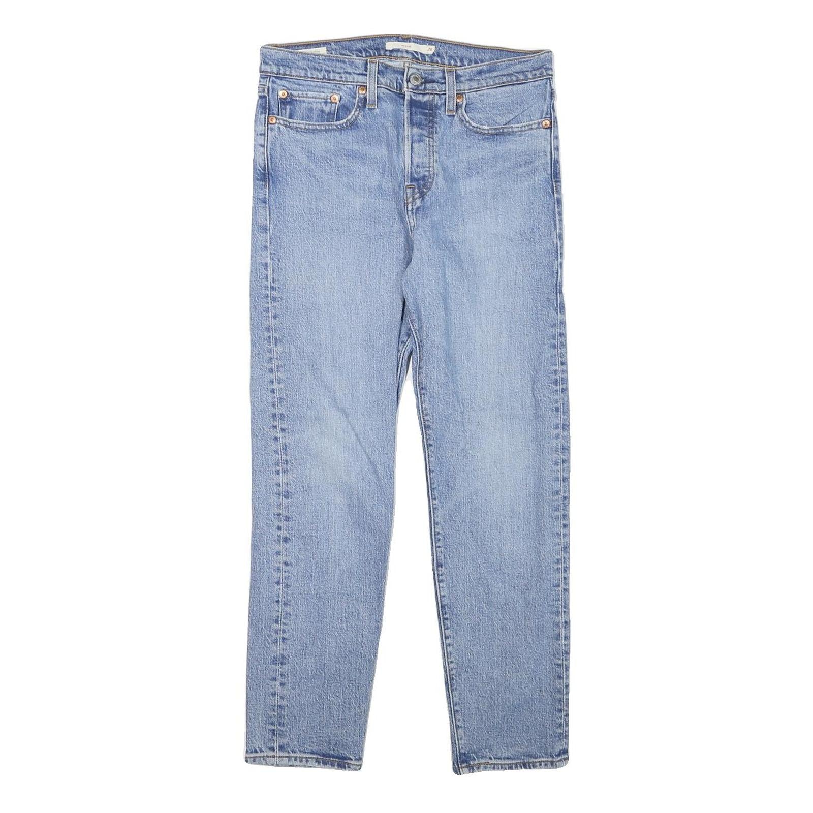 Buy LEVI'S Womens Slim Blue Denim Plain Slim Jeans W28 L26 Classic Cotton Blend Zip Refurbished - $41.59 LEVI'S Womens Slim Blue Denim Plain Slim Jeans W28 L26 Classic Cotton Blend Zip Refurbished - N/A refurbished available on Cerqular