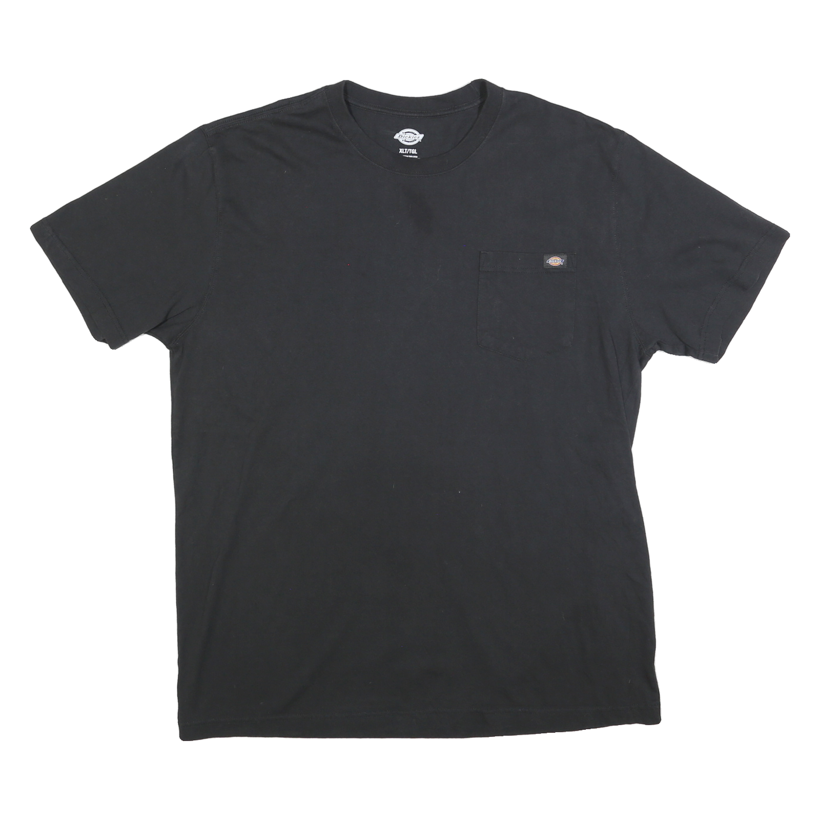 DICKIES Mens Black Pocket T-Shirt XL Short Sleeve Crew Neck Cotton Blend Casual Refurbished - N/A refurbished available on Cerqular
