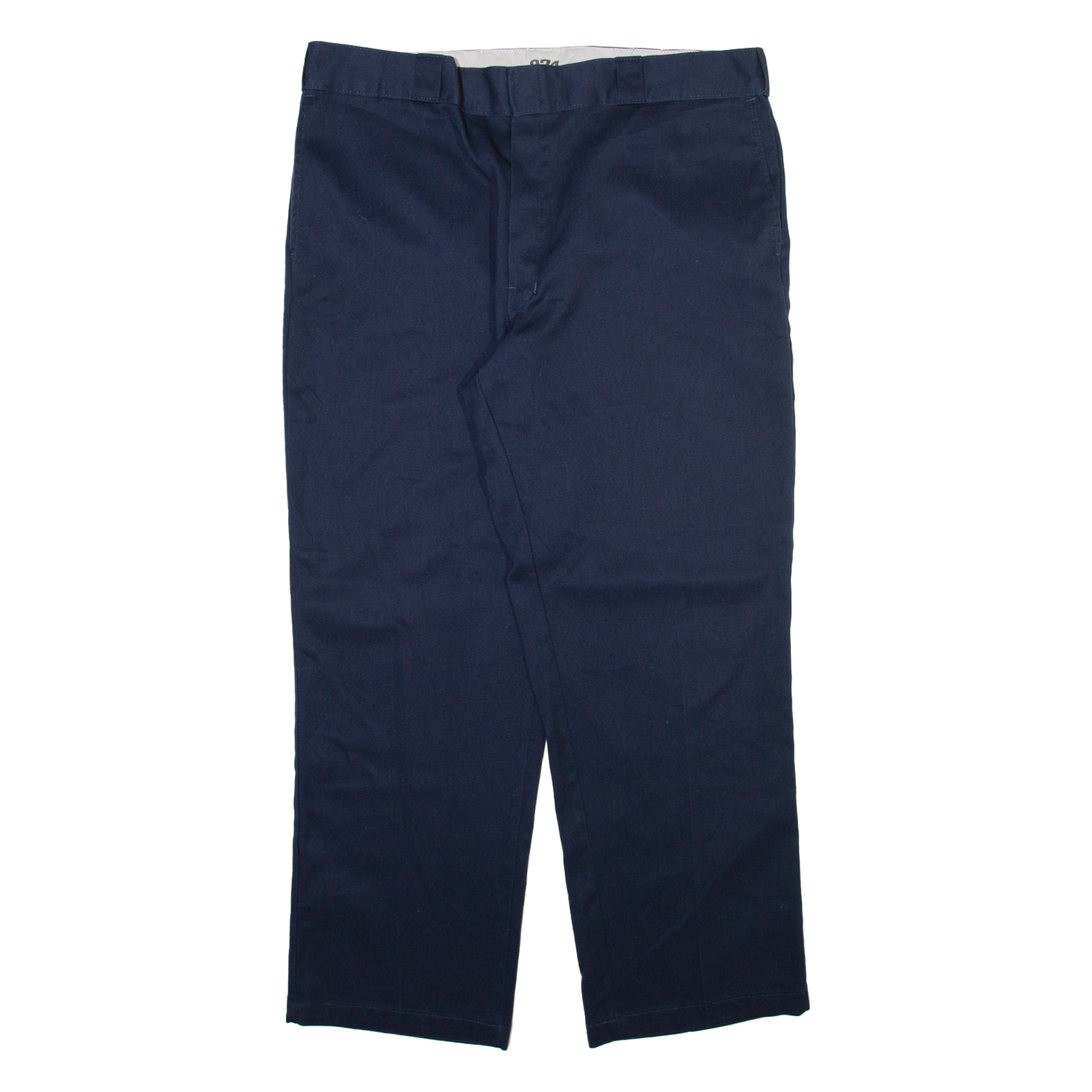 DICKIES 874 Workwear Mens Trousers Blue Regular Straight W40 L30 Refurbished - N/A refurbished available on Cerqular