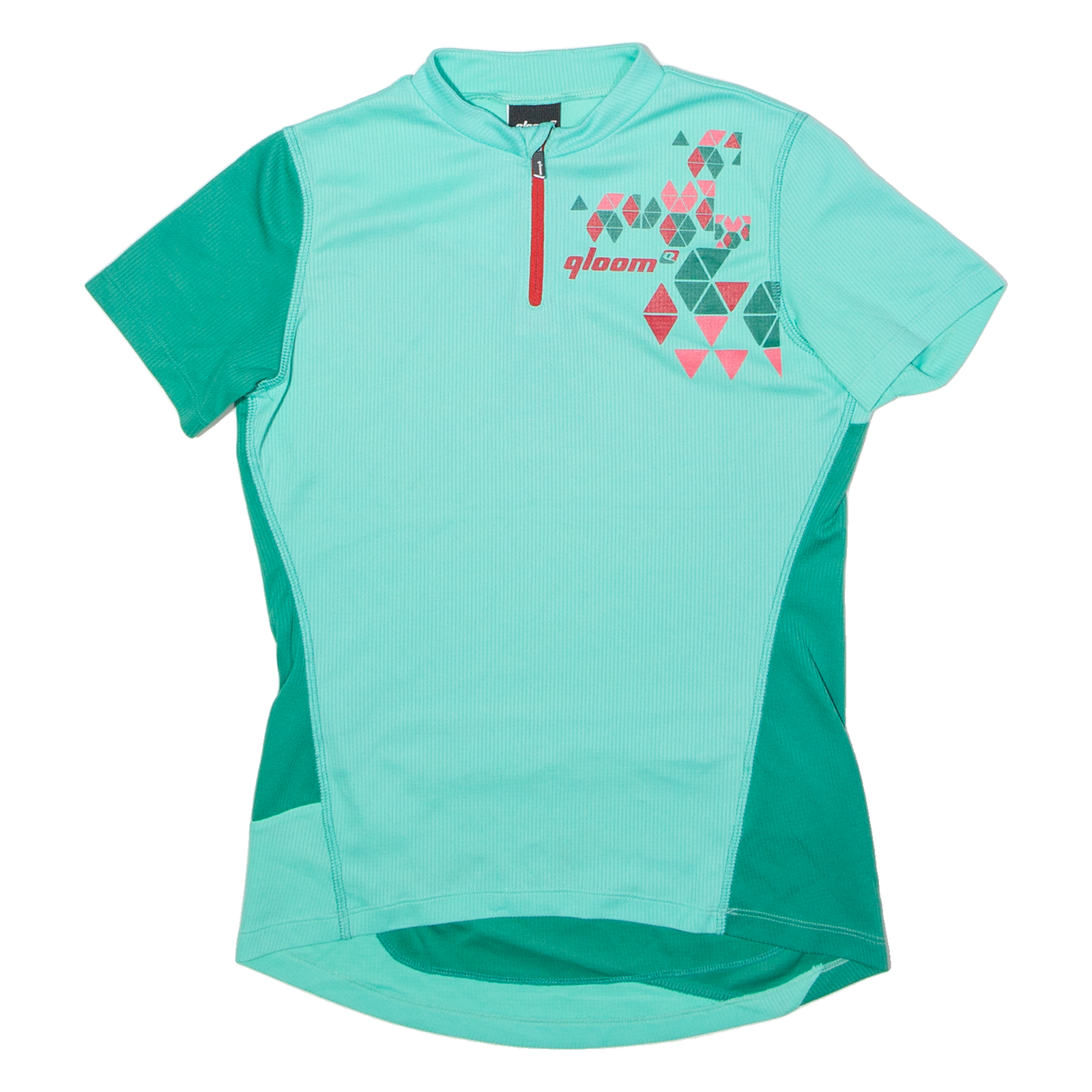 QLOOM Cycling Womens Jersey Green 1/4 Zip S Refurbished - N/A refurbished available on Cerqular