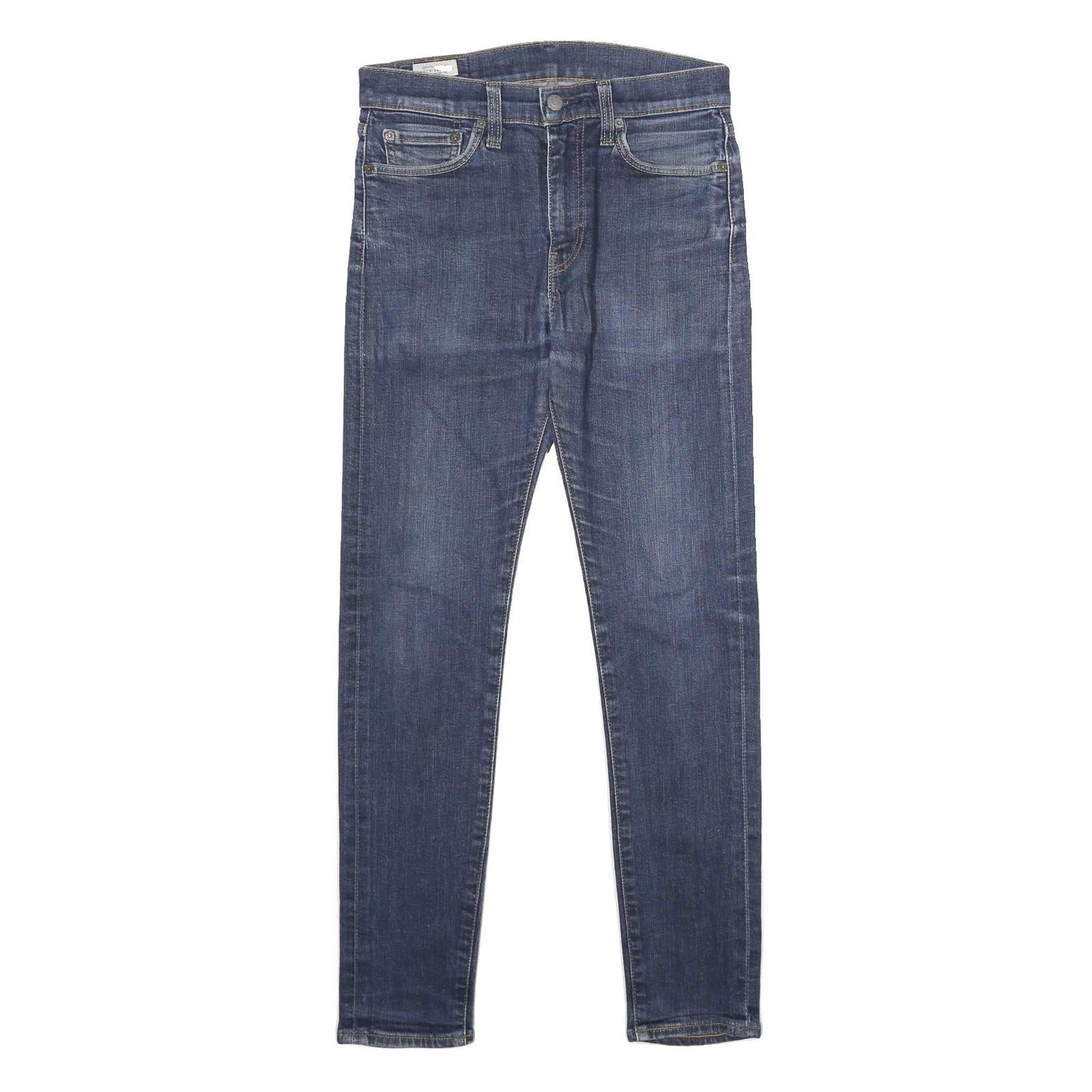 LEVI'S 510 BIG E Mens Jeans Blue Slim Skinny Denim Medium W31 L32 Vintage Refurbished - N/A refurbished available on Cerqular