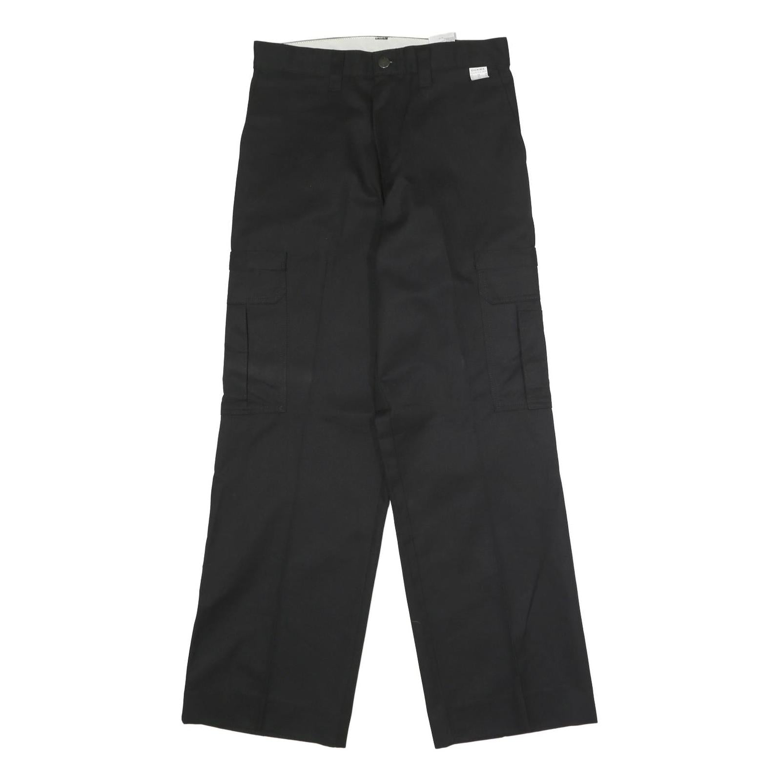 DICKIES Mens Black Polyester Blend Regular Straight Trousers W29 L31 Workwear Refurbished - N/A refurbished available on Cerqular