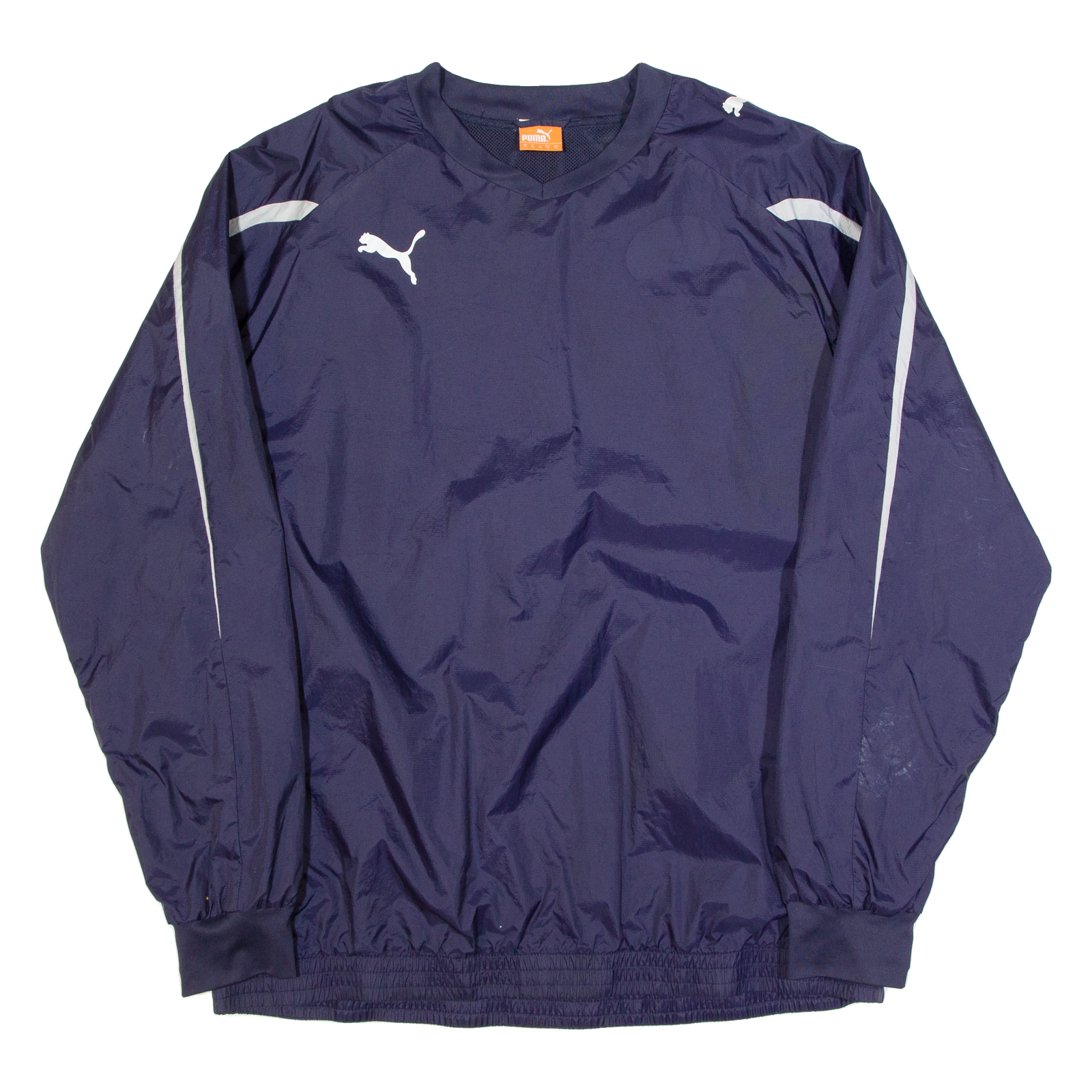 PUMA Mens Sweatshirt Blue Nylon XL Refurbished - N/A refurbished available on Cerqular