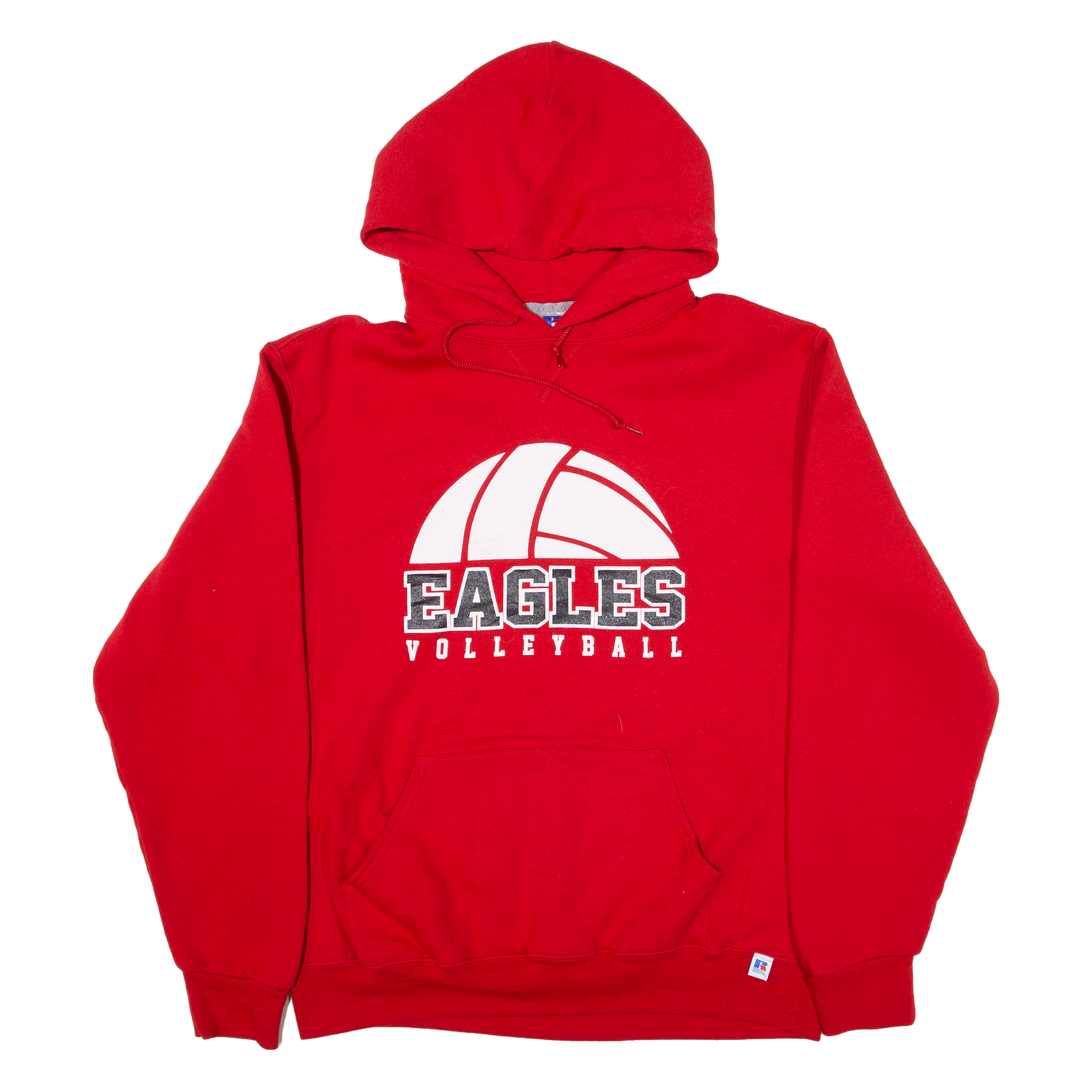 Buy RUSSELL ATHLETIC Eagles Volleyball Womens Red Hoodie USA L Refurbished - $28.59 RUSSELL ATHLETIC Eagles Volleyball Womens Red Hoodie USA L Refurbished - N/A refurbished available on Cerqular