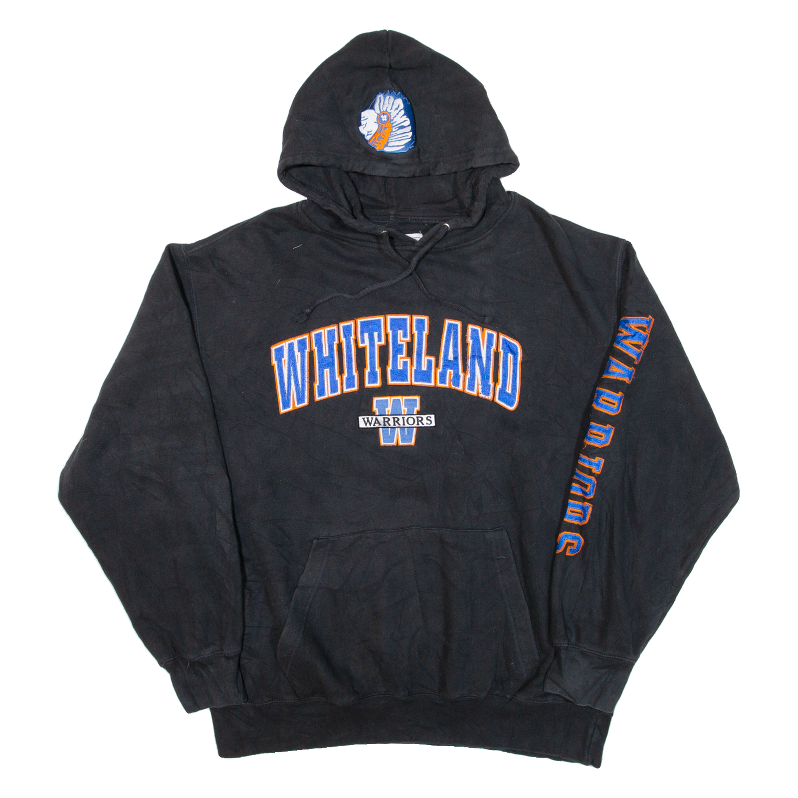 Whiteland Warriors Mens Black Hoodie USA L Refurbished - N/A refurbished available on Cerqular