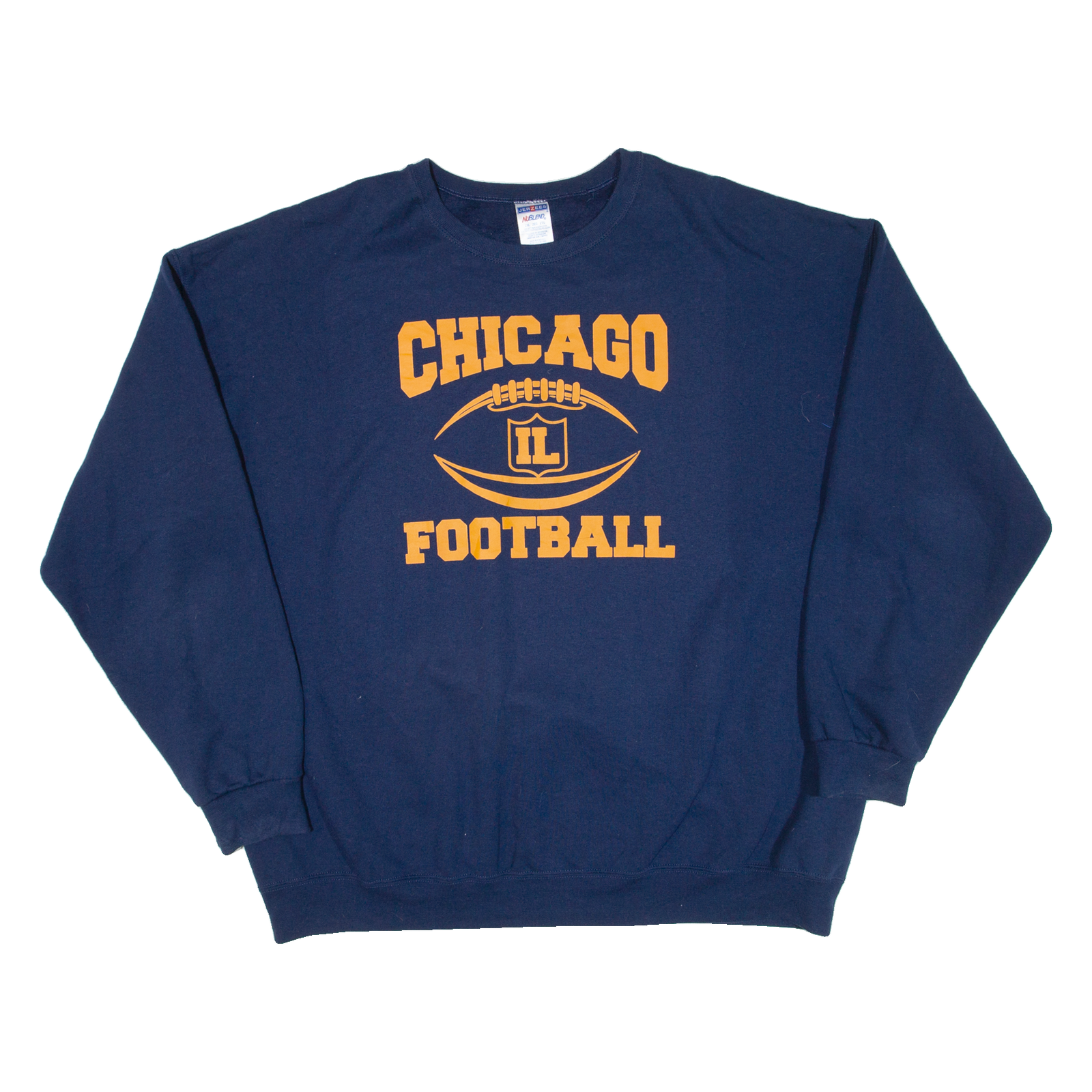 Buy JERZEES Chicago Football Mens Sweatshirt Blue USA 2XL Refurbished - $37.69 JERZEES Chicago Football Mens Sweatshirt Blue USA 2XL Refurbished - N/A refurbished available on Cerqular