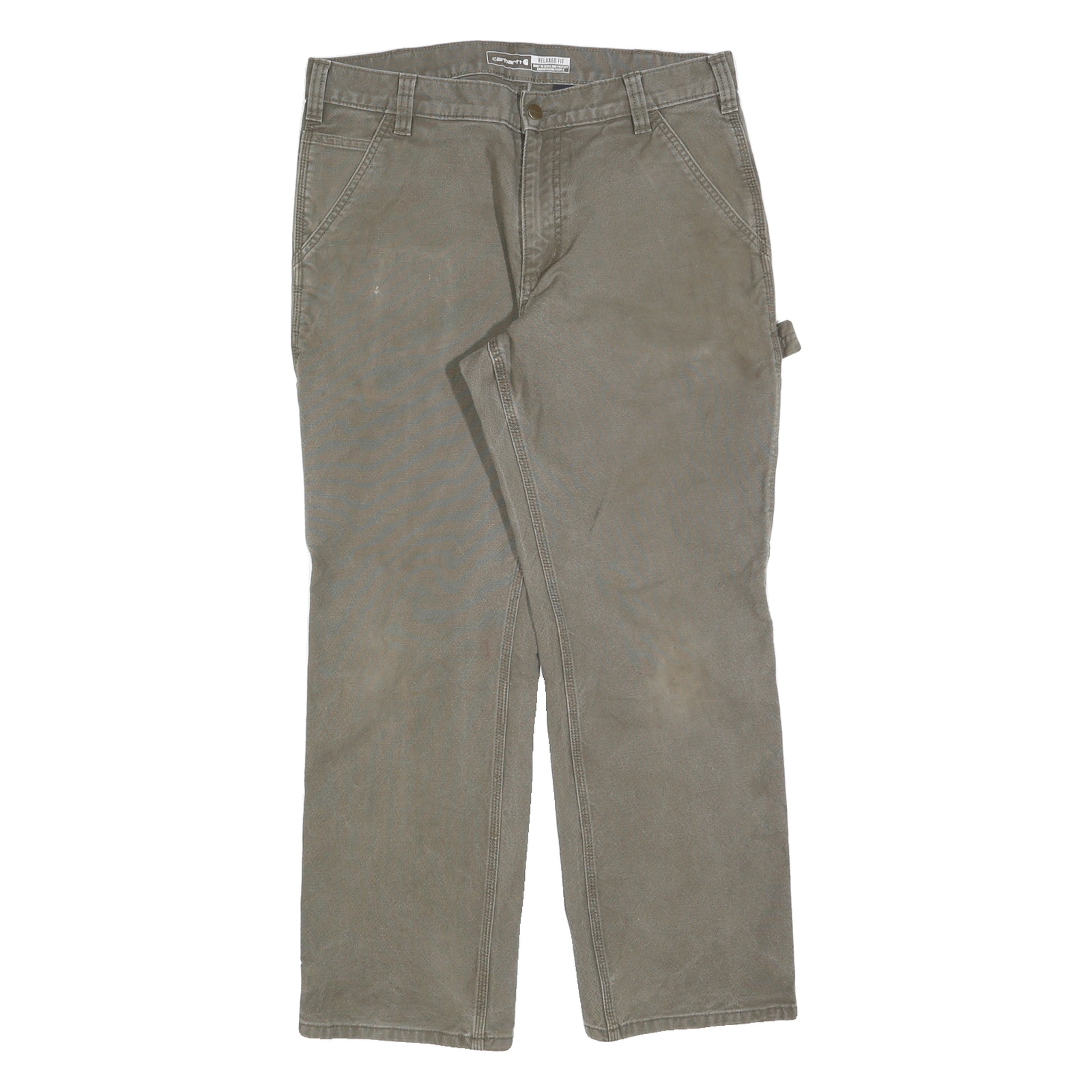 Buy CARHARTT Mens Cotton Blend Relaxed Fit Straight Leg Trousers W34 L30 Workwear Refurbished - $62.39 CARHARTT Mens Cotton Blend Relaxed Fit Straight Leg Trousers W34 L30 Workwear Refurbished - N/A refurbished available on Cerqular