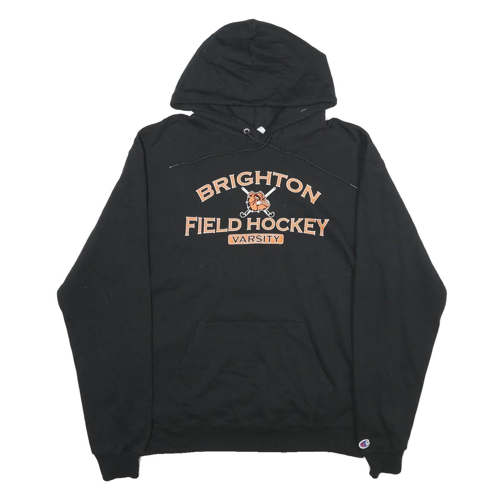 Buy CHAMPION Mens Black Brighton Field Hockey Varsity Pullover Hoodie L Cotton Blend Refurbished - $29.89 CHAMPION Mens Black Brighton Field Hockey Varsity Pullover Hoodie L Cotton Blend Refurbished - N/A refurbished available on Cerqular