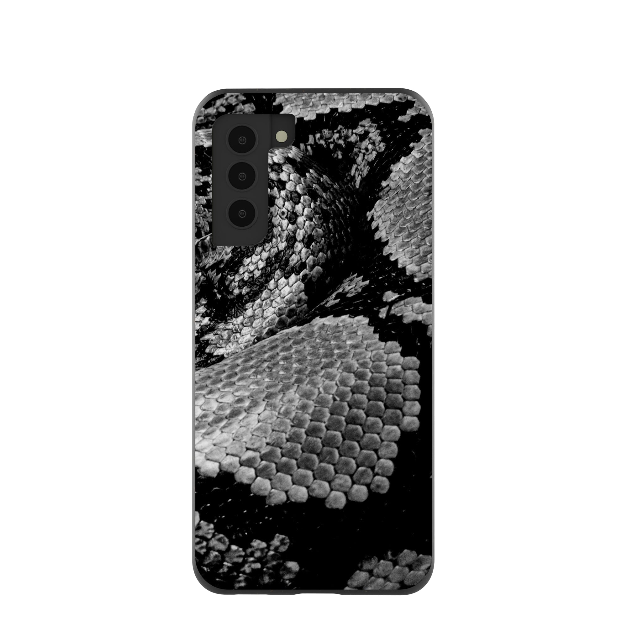 Black Snake Scale Samsung Galaxy S21 Case Refurbished - Pela Case refurbished available on Cerqular