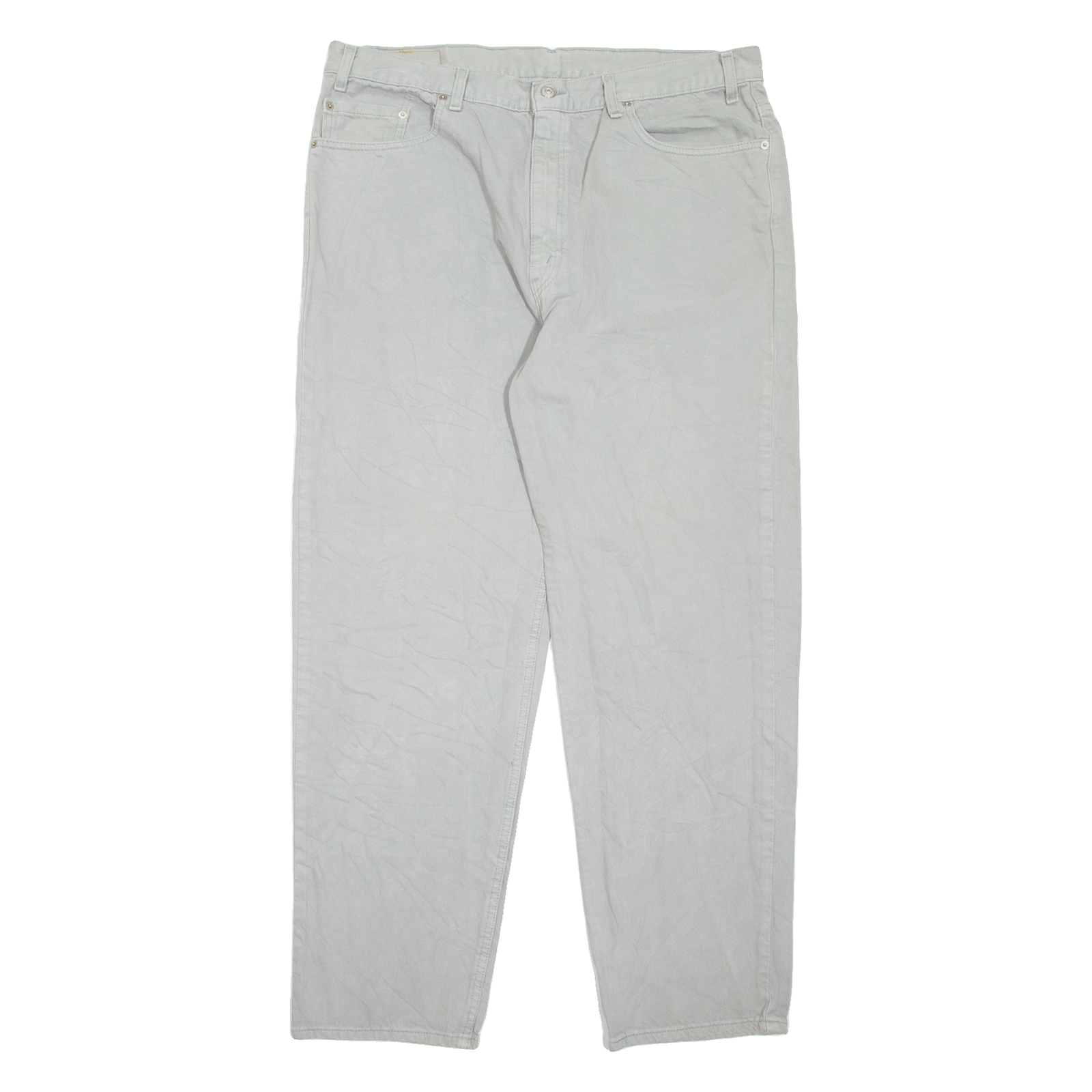 LEVI'S 550 MADE IN USA Jeans Mens Grey Relaxed Tapered 90s W39 L32 Refurbished - N/A refurbished available on Cerqular