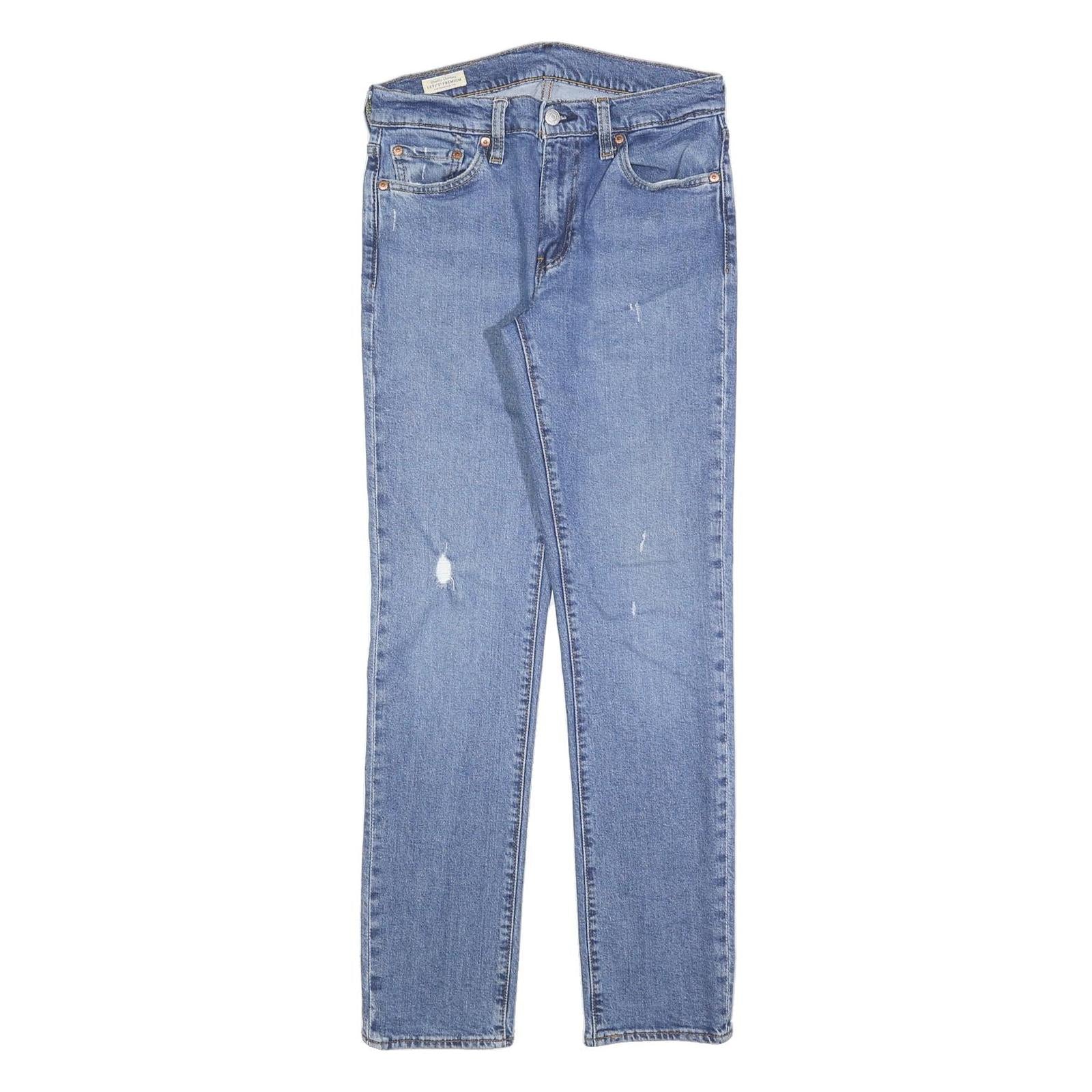 LEVI'S 511 Slim Mens Jeans Blue Denim Slim Straight Cotton Blend W30 L32 Refurbished - N/A refurbished available on Cerqular