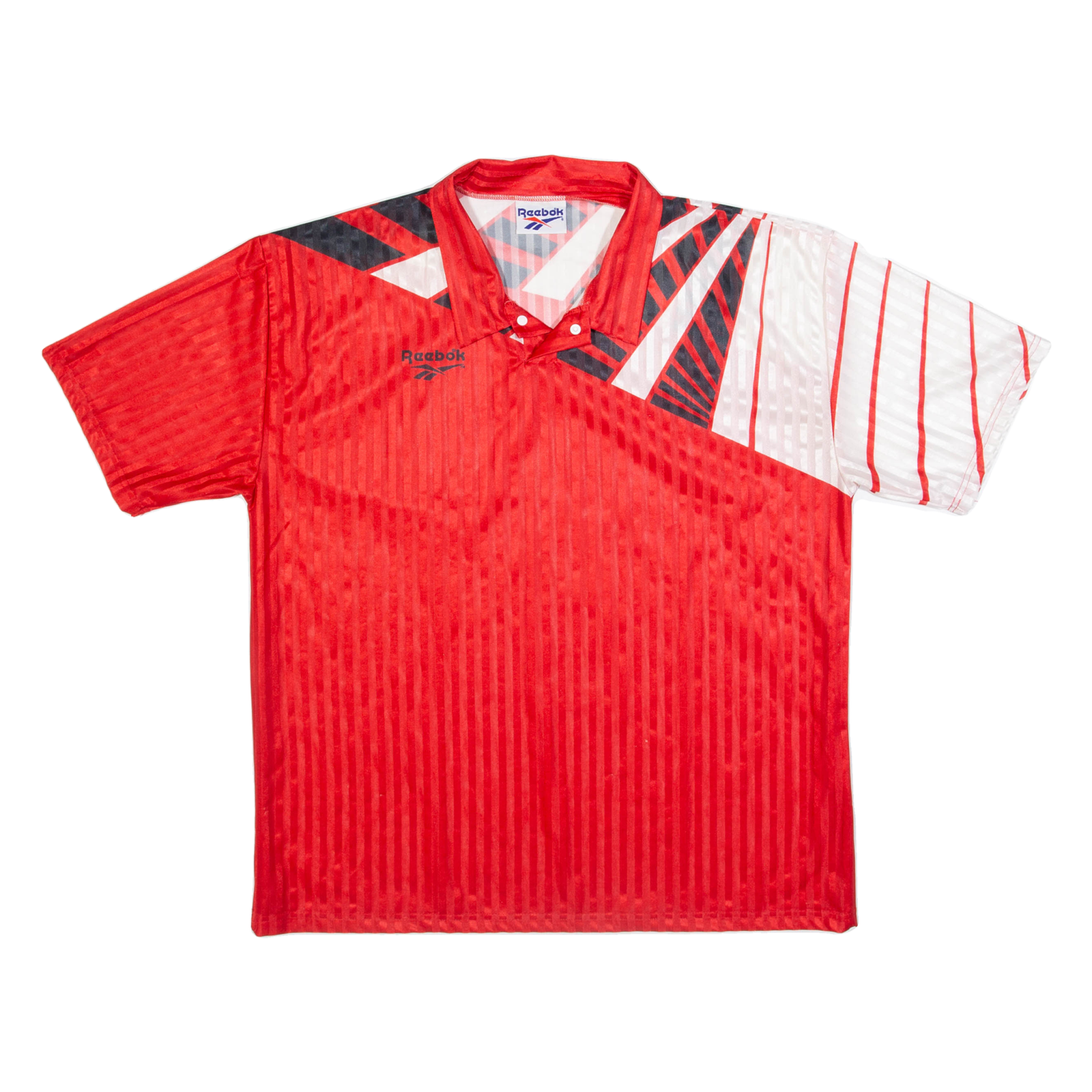 REEBOK Mens Football Shirt Jersey Red Collared 2XL Refurbished - N/A refurbished available on Cerqular