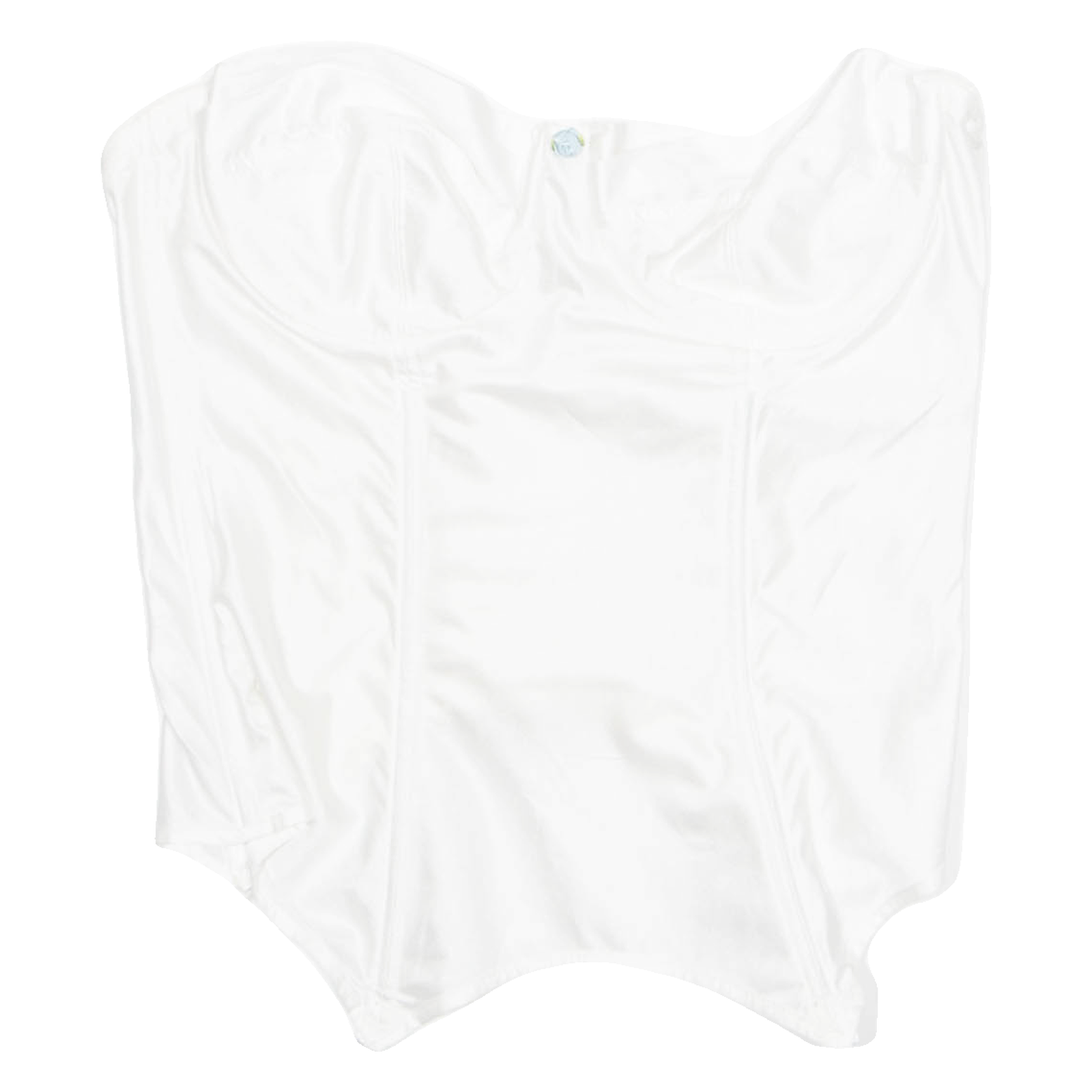 Womens Corset White Strapless XS Refurbished - N/A refurbished available on Cerqular