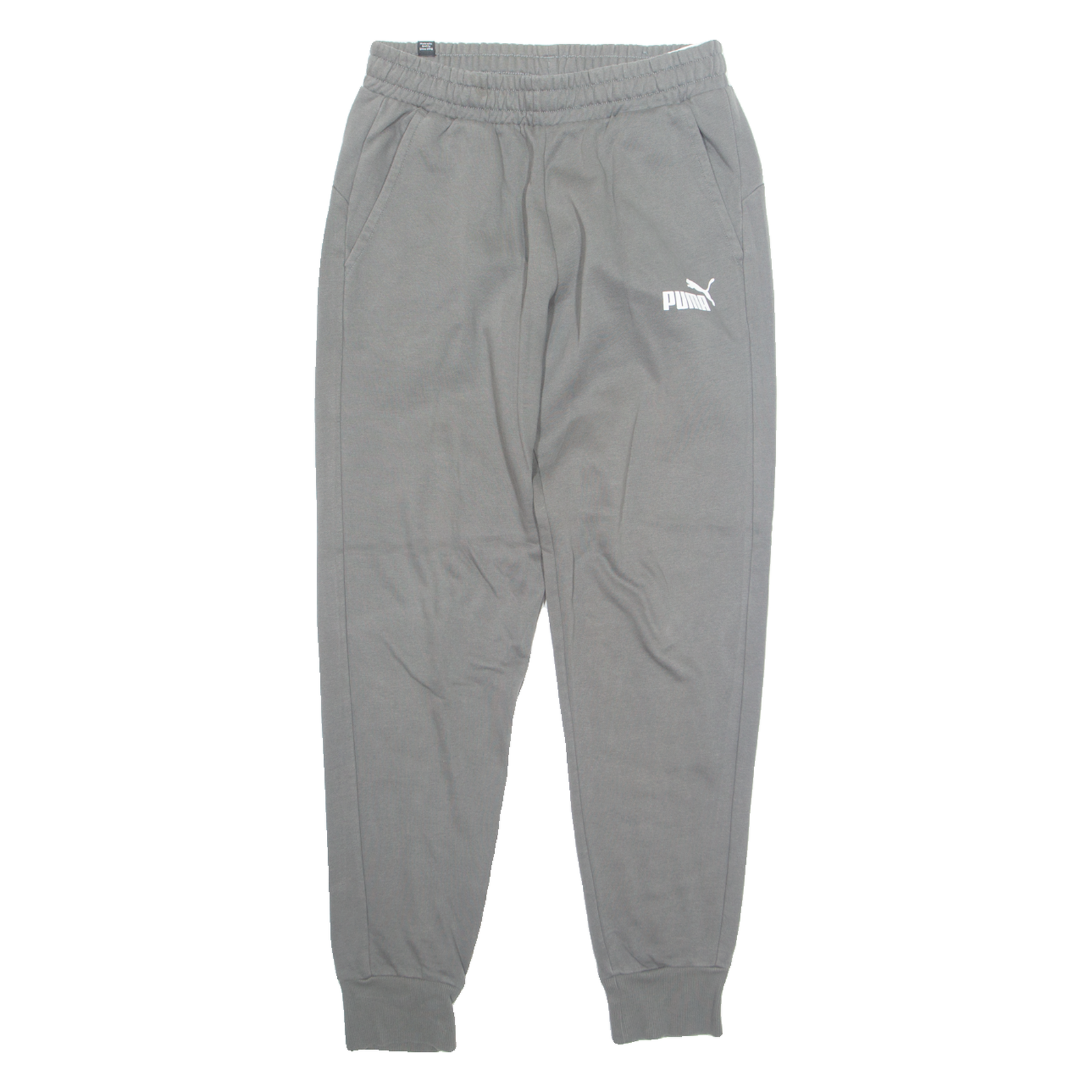PUMA Mens Joggers Grey Tapered S W27 L29 Refurbished - N/A refurbished available on Cerqular