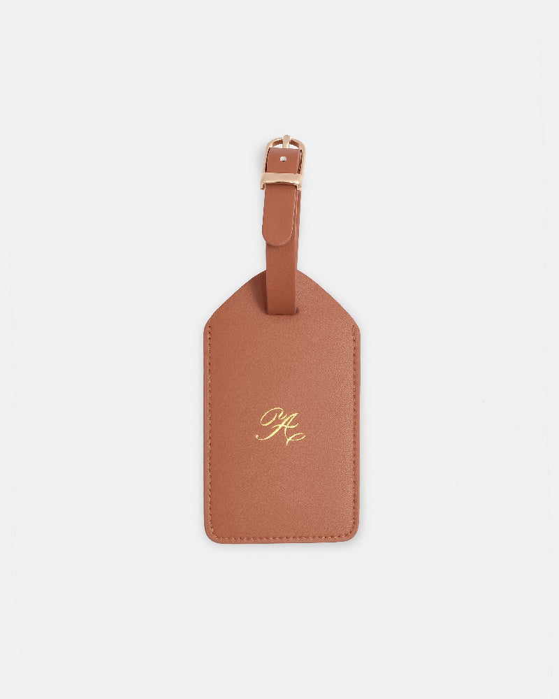 Buy Initial Luggage Tag | Color: Tan | Style: S Refurbished - $32.04 Initial Luggage Tag | Color: Tan | Style: S Refurbished - ONE (assuming it refers to the brand "ONE") refurbished available on Cerqular