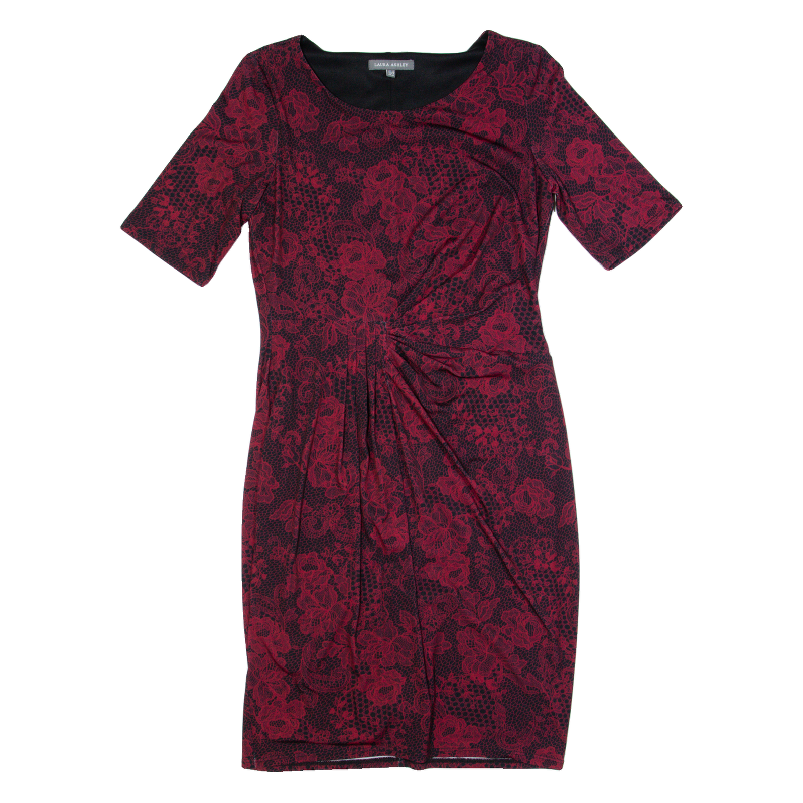 Buy LAURA ASHLEY Womens Bodycon Dress Red Floral Short Sleeve Knee Length UK 10 Refurbished - $50.69 LAURA ASHLEY Womens Bodycon Dress Red Floral Short Sleeve Knee Length UK 10 Refurbished - N/A refurbished available on Cerqular