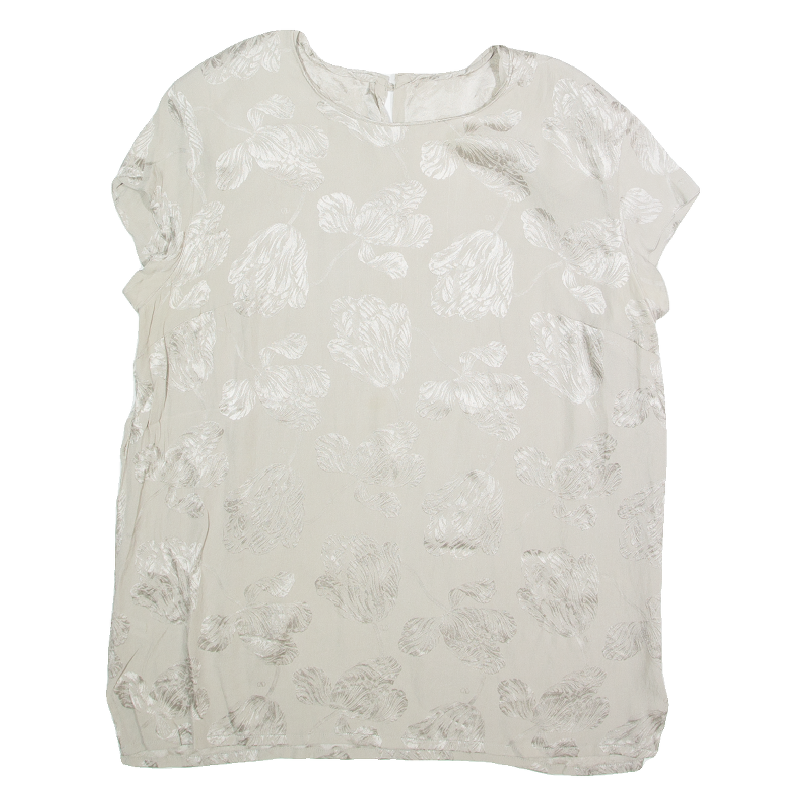 Buy Womens Printed Top Grey Sleeveless Floral L Refurbished - $16.89 Womens Printed Top Grey Sleeveless Floral L Refurbished - N/A refurbished available on Cerqular