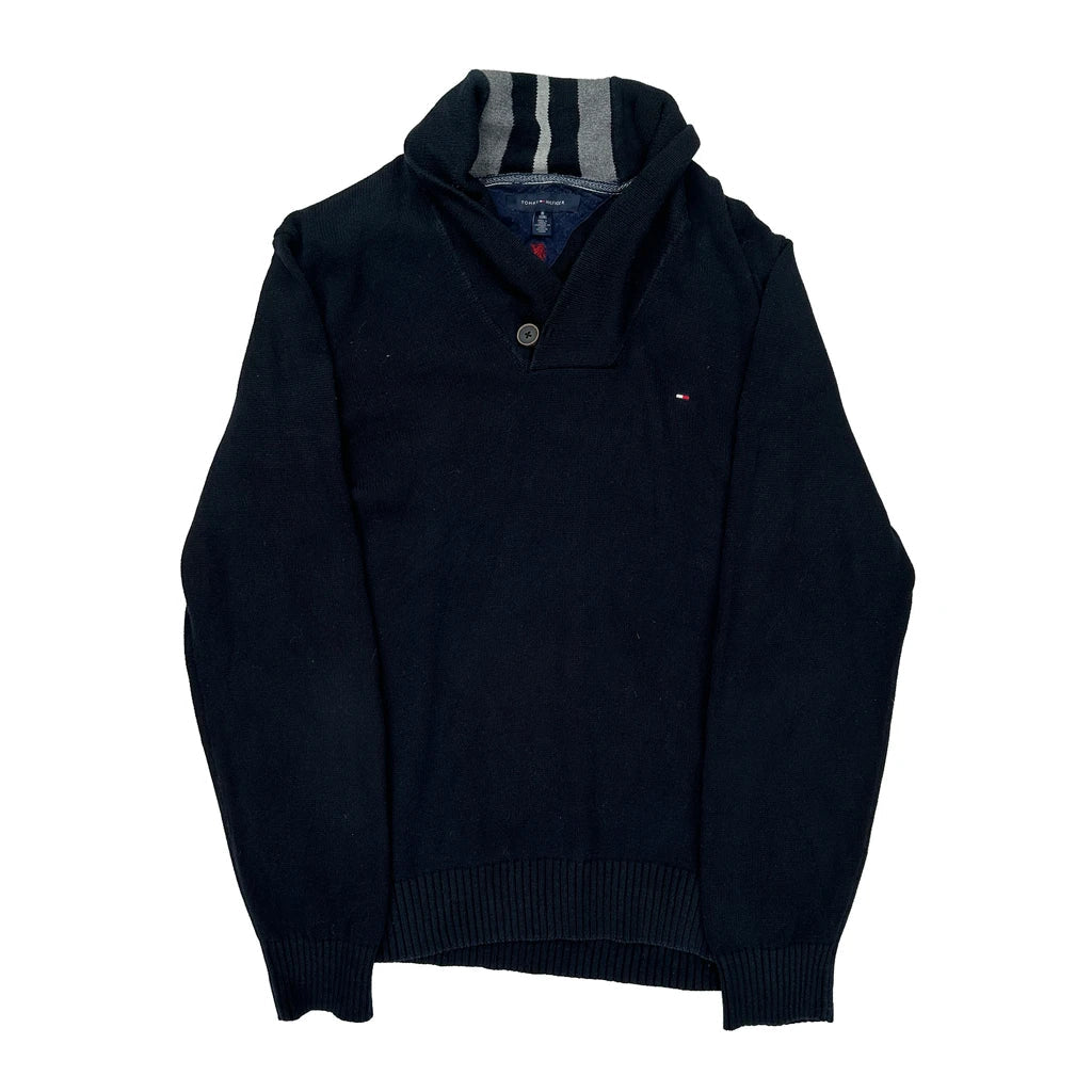 Buy Tommy Hilfiger Jumper - XL Navy Cotton Refurbished - $40.19 Tommy Hilfiger Jumper - XL Navy Cotton Refurbished - Thrifted (note: this is a term often used to describe second- refurbished available on Cerqular