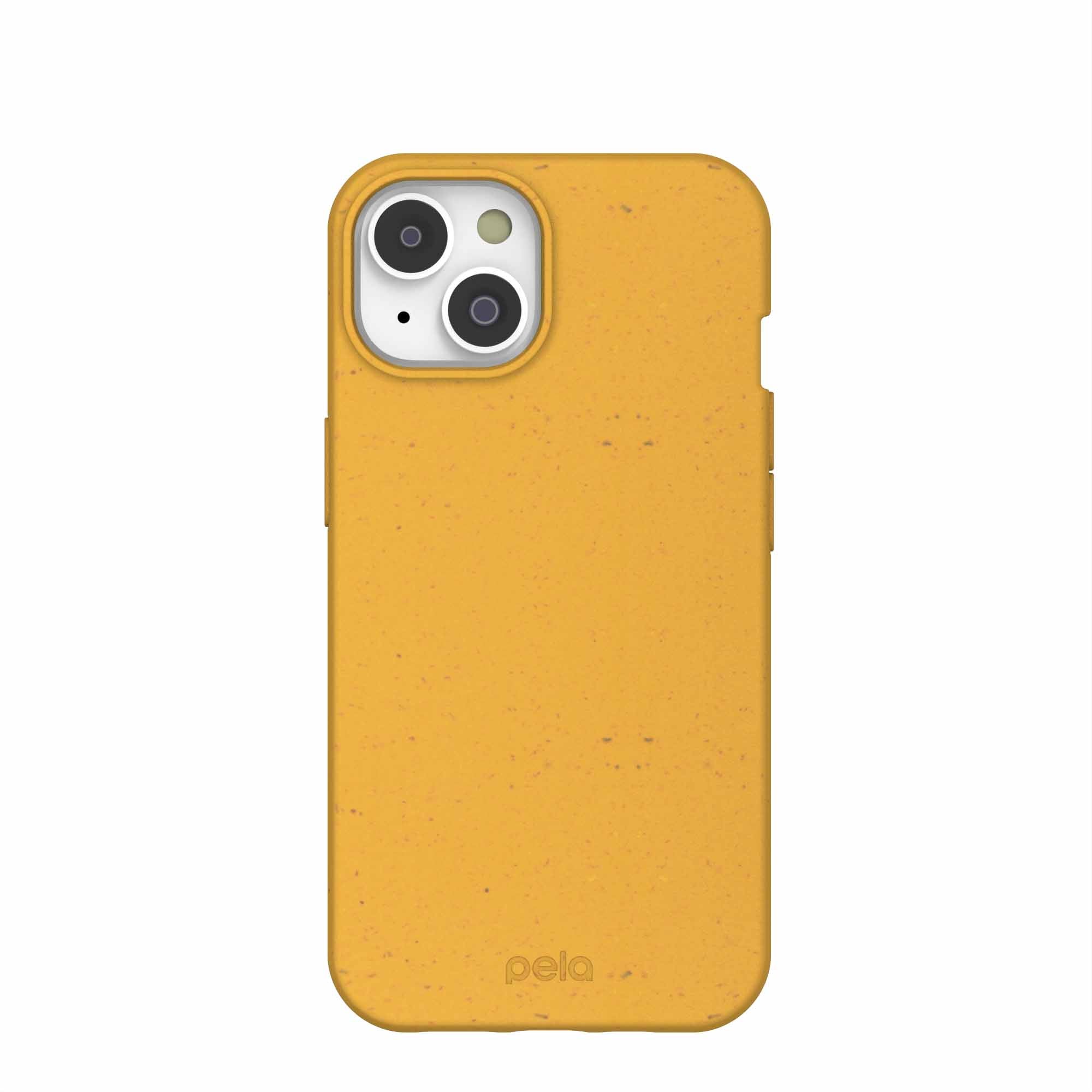 Honey iPhone 14/16e Case Refurbished - Pela Case refurbished available on Cerqular