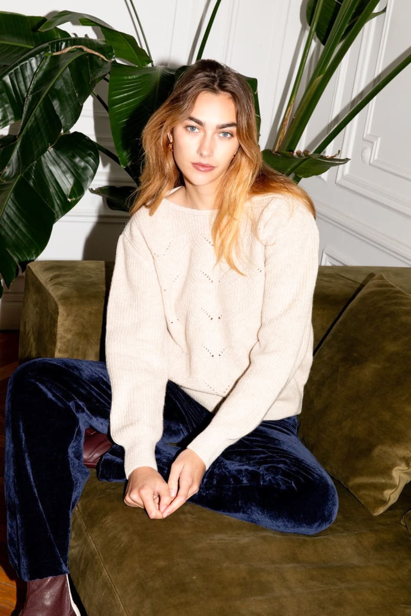 Pull Idesia beige | Size: S Refurbished - Avani Apparel refurbished available on Cerqular