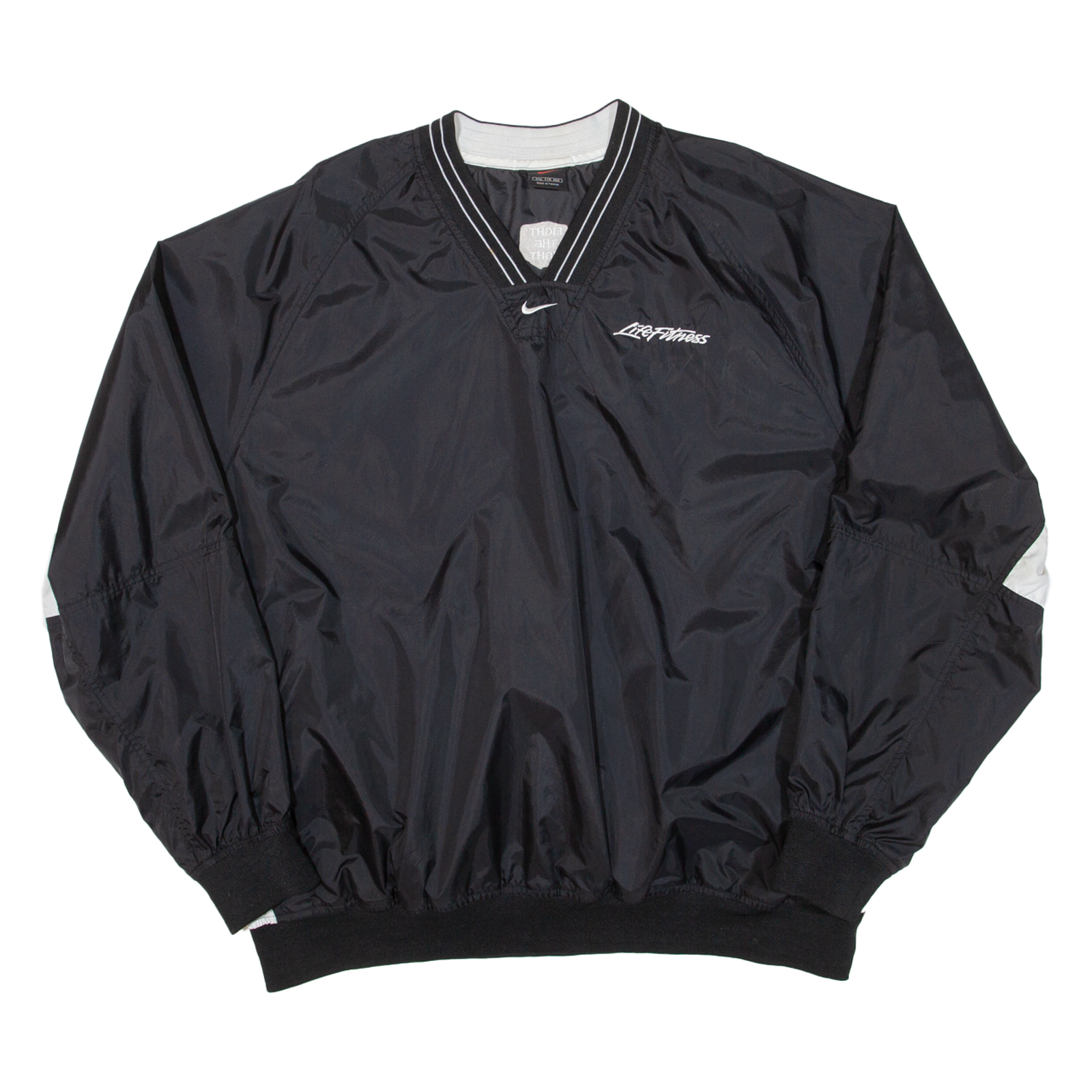 NIKE Mens Sweatshirt Black V-Neck 2XL Refurbished - N/A refurbished available on Cerqular