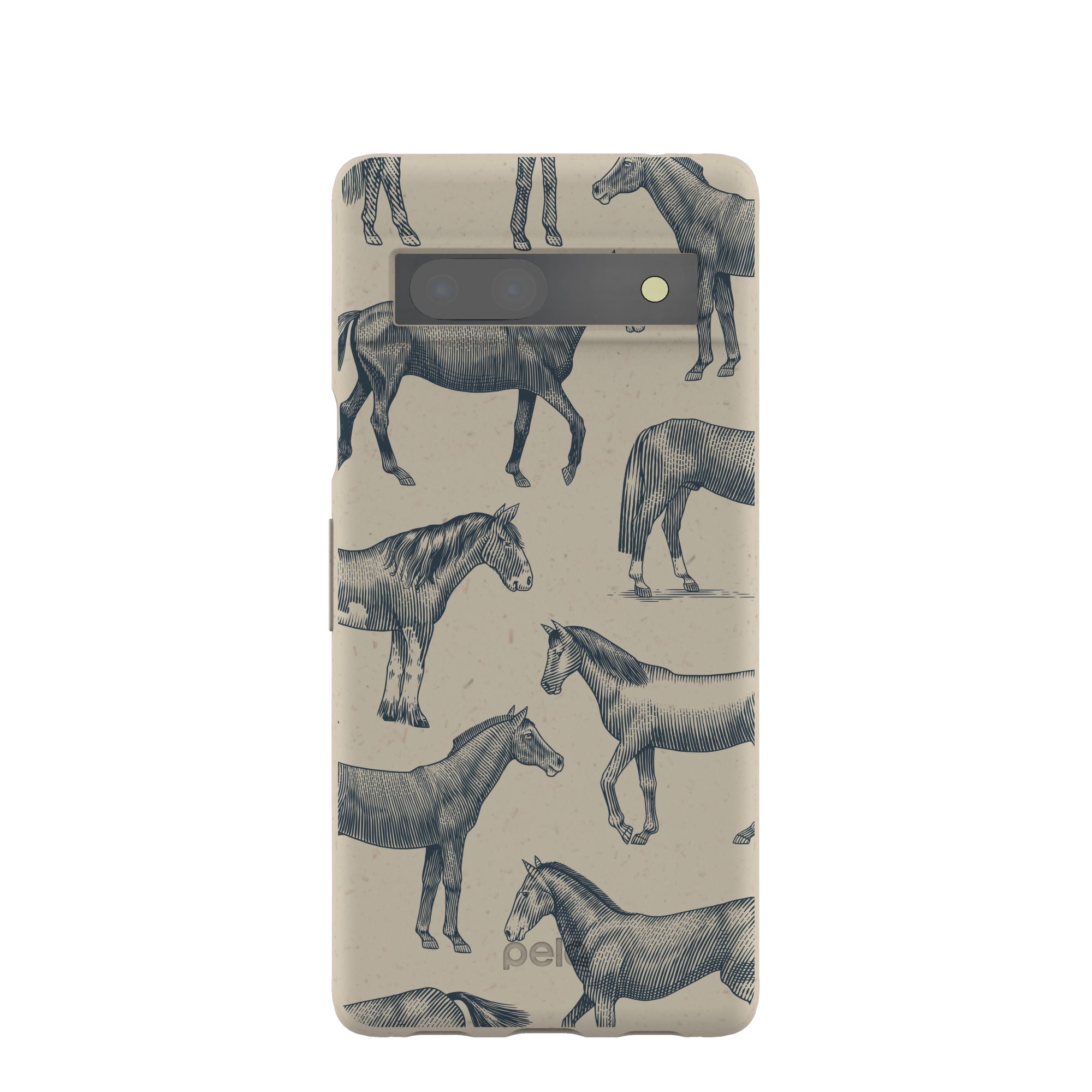 London Fog Vintage Gallop Google Pixel 7a Case Refurbished - Pela Case refurbished available on Cerqular