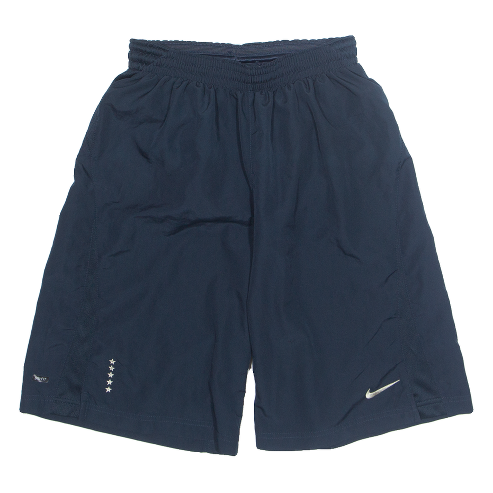NIKE DRI FIT Mens Sports Shorts Blue Relaxed S W26 Refurbished - N/A refurbished available on Cerqular
