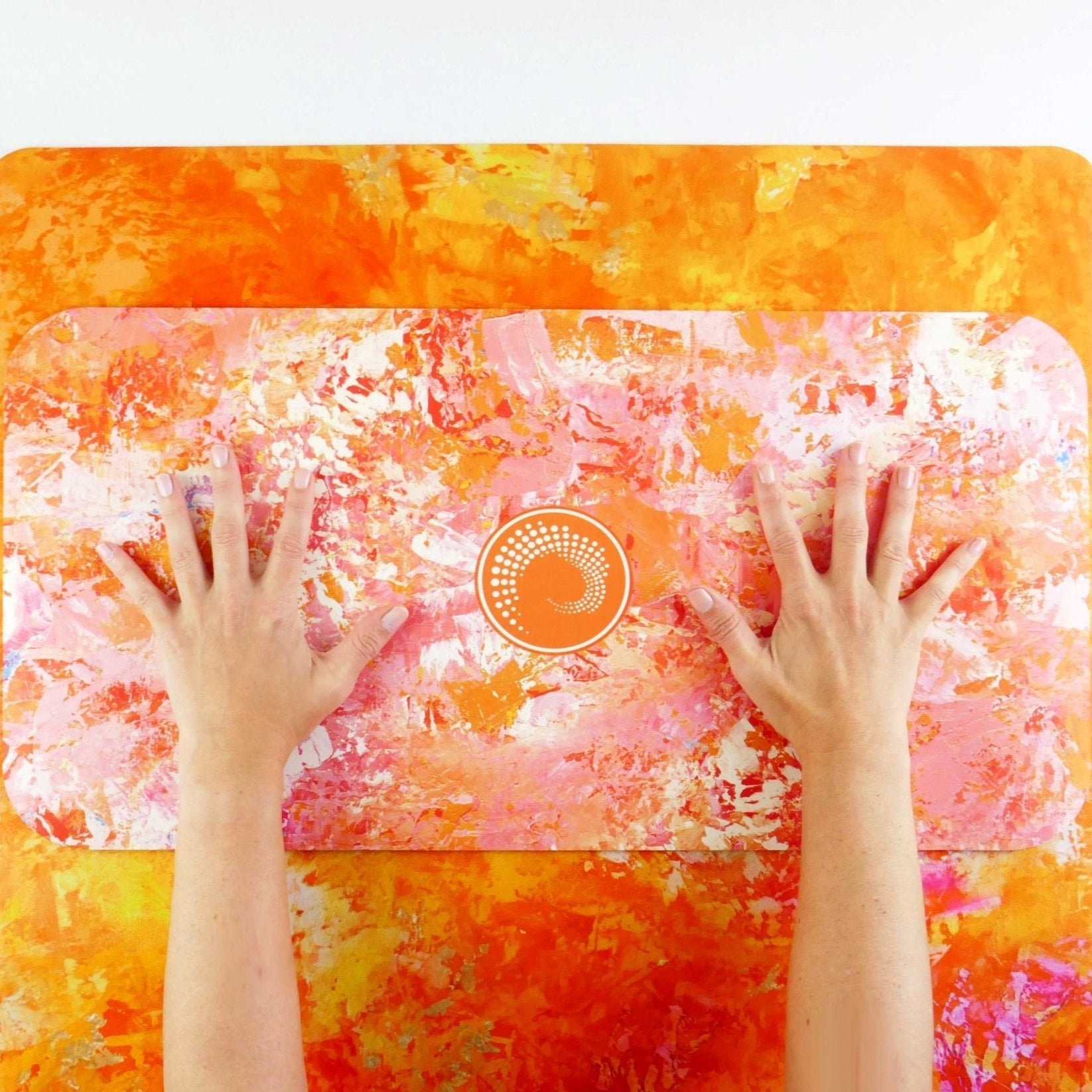 Kati Kaia Gallery Yoga Mat & Pad Set | Gallery Mat: Nephele (sold out) | Mat Pad: Thalassa Refurbished - N/A refurbished available on Cerqular