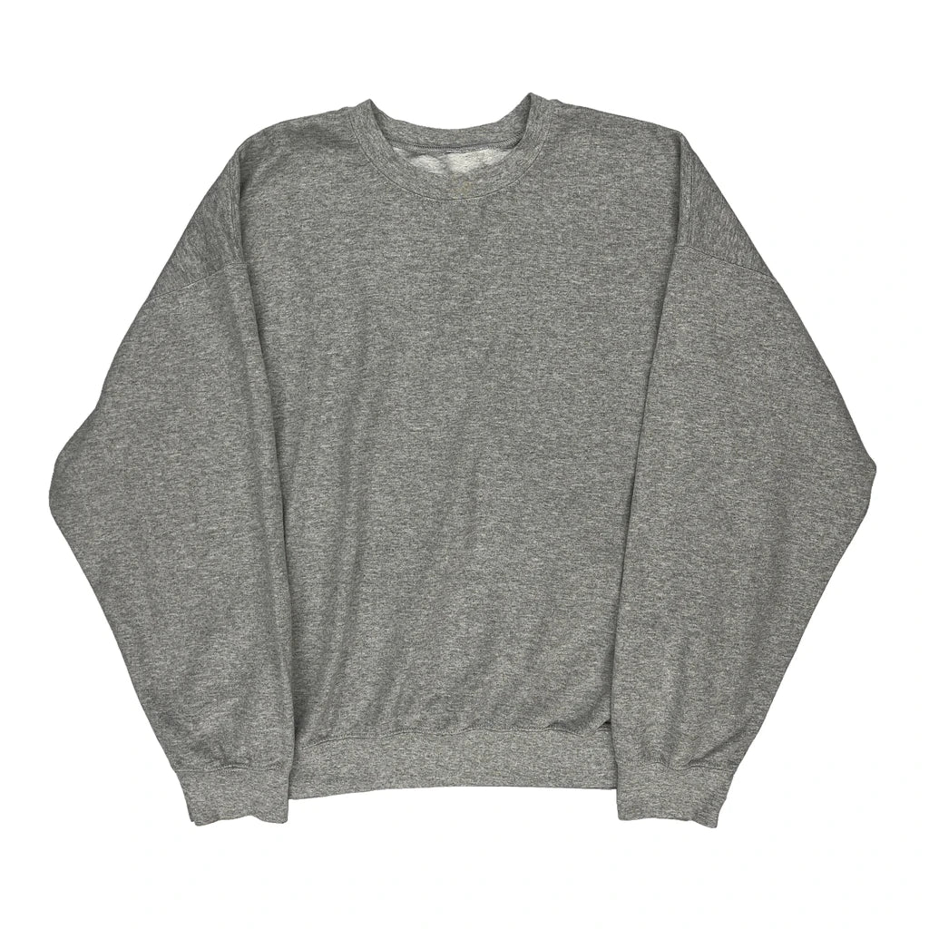 Buy Unbranded Sweatshirt - 2XL Grey Cotton Refurbished - $26.79 Unbranded Sweatshirt - 2XL Grey Cotton Refurbished - Thrifted (note: this is a term often used to describe second- refurbished available on Cerqular