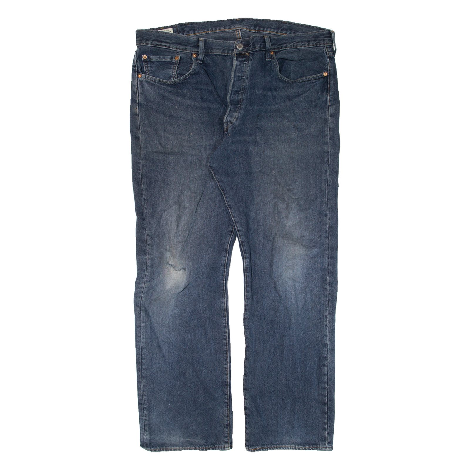 LEVI'S 501 BIG E Jeans Mens Blue Regular Straight W38 L32 Refurbished - N/A refurbished available on Cerqular