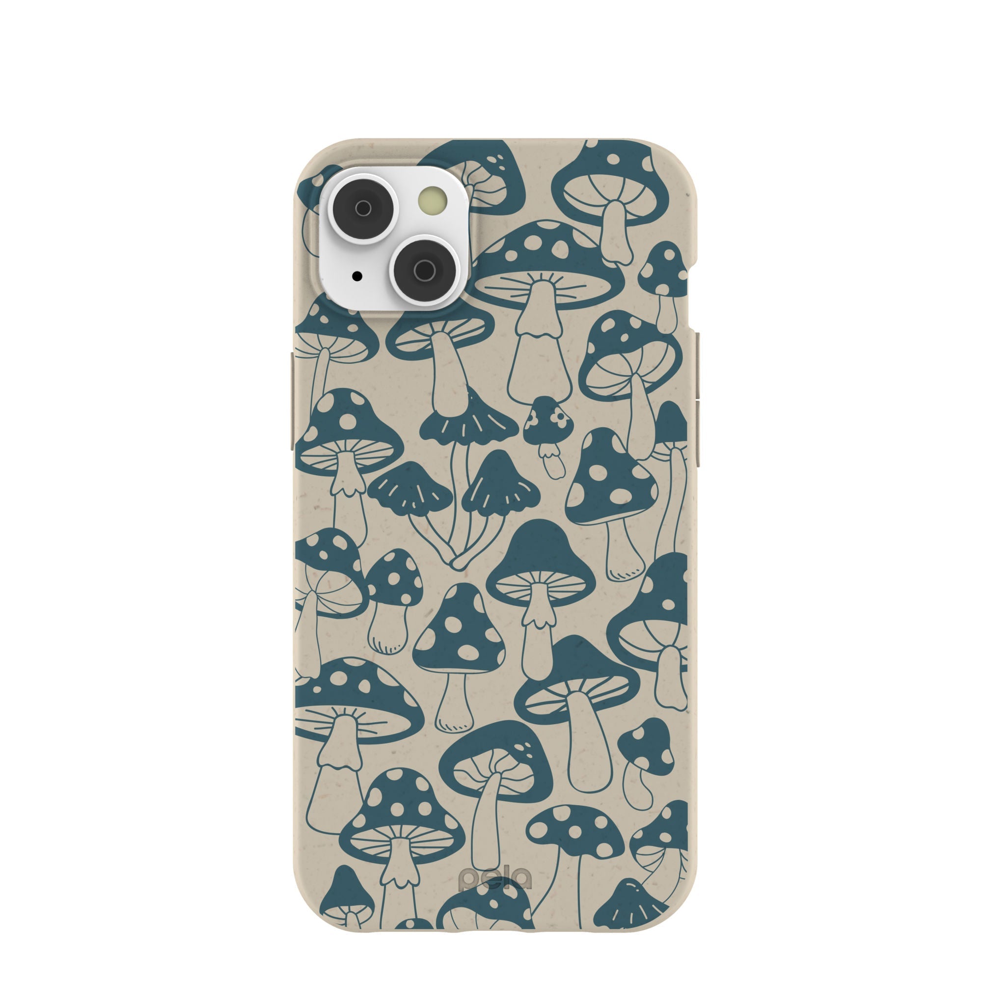 London Fog Mushroom power iPhone 14 Plus Case Refurbished - Pela Case refurbished available on Cerqular