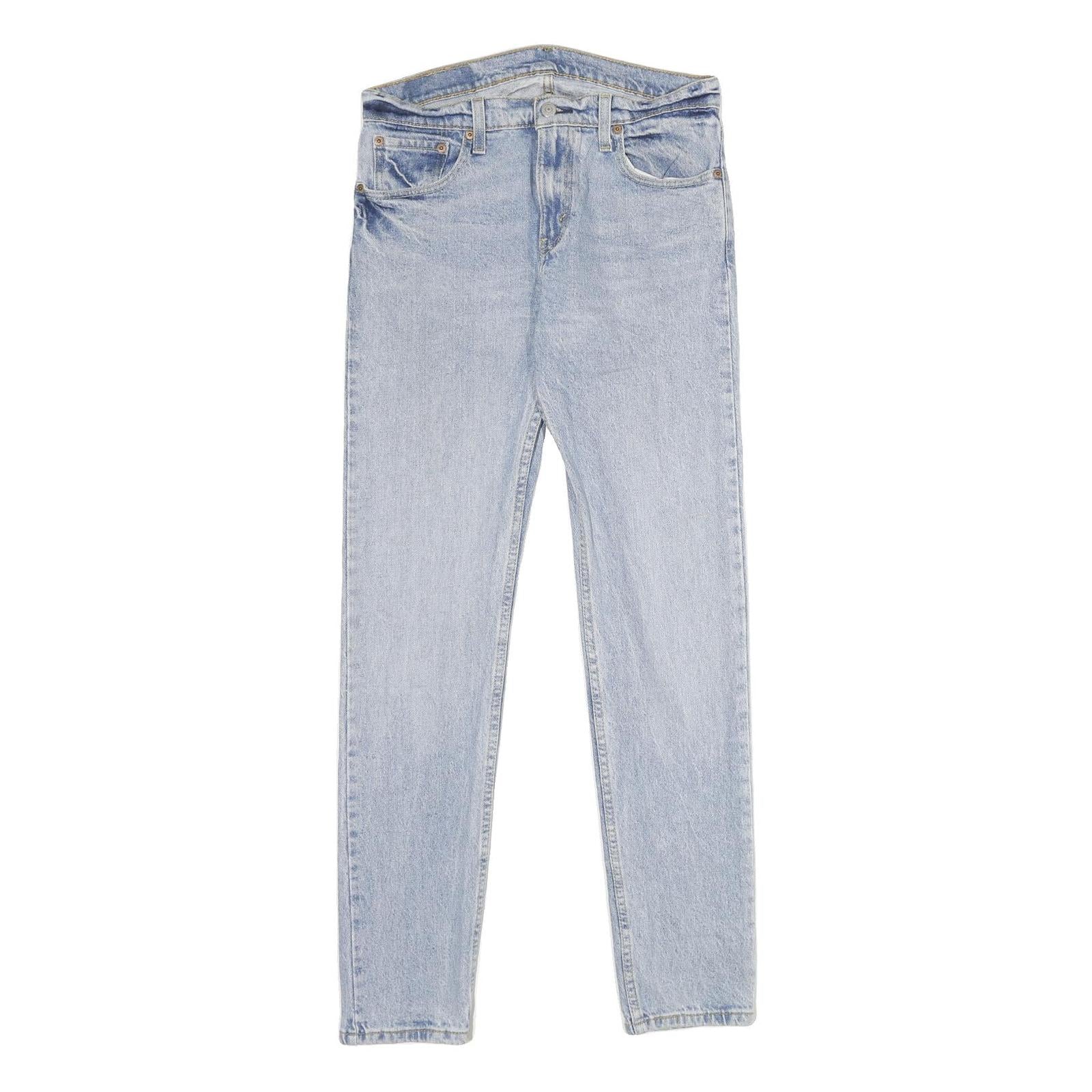 LEVI'S 512 Tapered Mens Jeans Blue Slim Tapered Denim Light W29 L32 Refurbished - N/A refurbished available on Cerqular