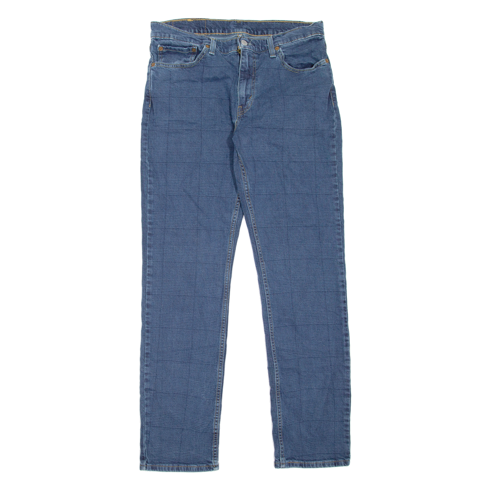 LEVI'S 511 Jeans Check Mens Blue Slim Straight W30 L32 Refurbished - N/A refurbished available on Cerqular