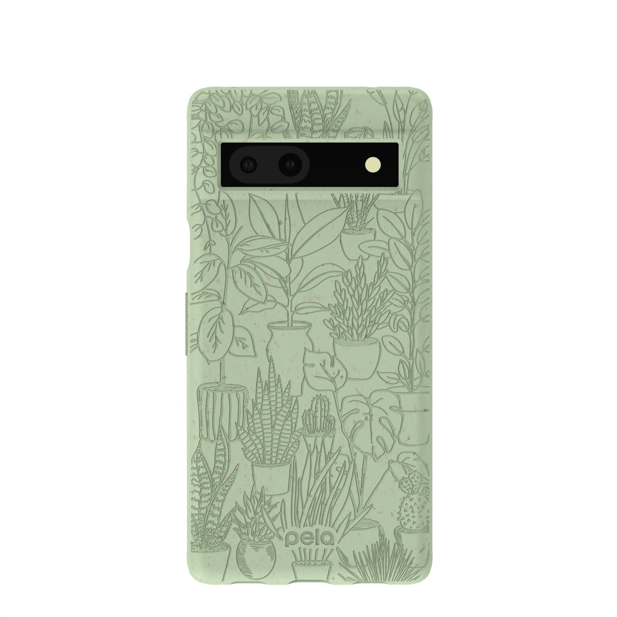 Buy Sage Green Green Oasis Google Pixel 7a Case Refurbished - $65.00 Sage Green Green Oasis Google Pixel 7a Case Refurbished - Pela Case refurbished available on Cerqular