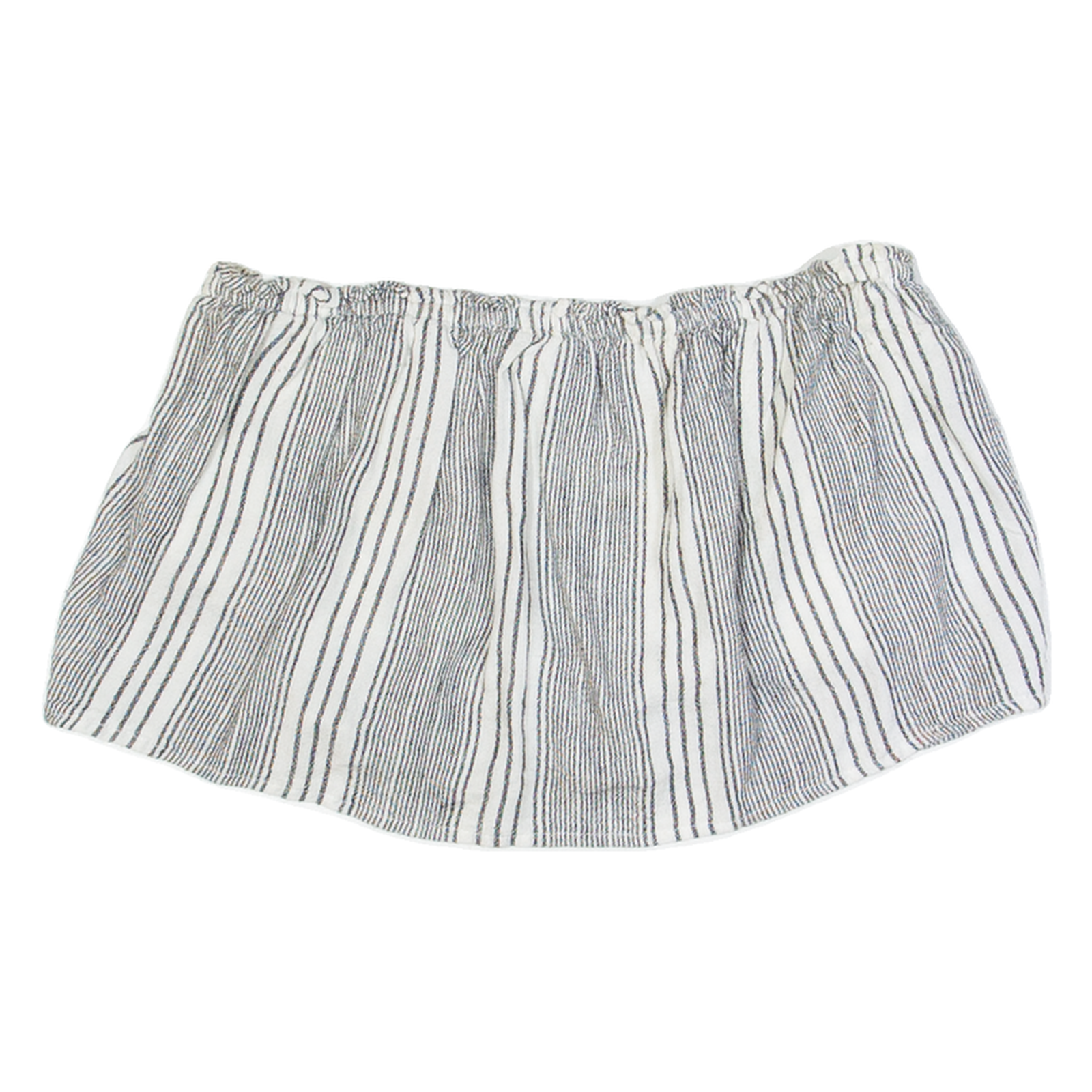 HOLLISTER Womens Cropped Top Black Strapless Striped S Refurbished - N/A refurbished available on Cerqular