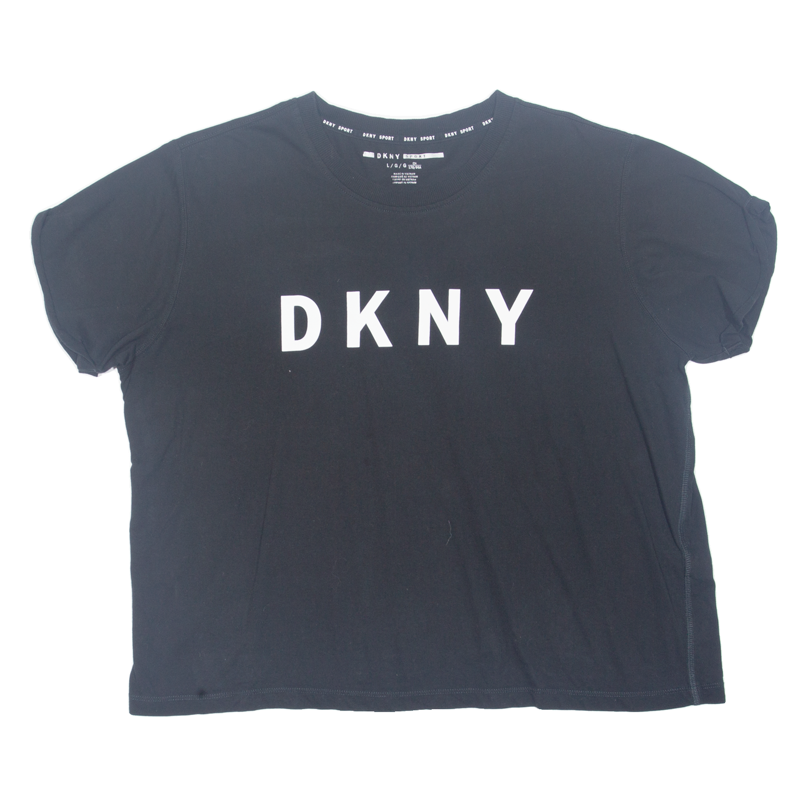 Buy DKNY Cropped Womens T-Shirt Black L Refurbished - $10.13 DKNY Cropped Womens T-Shirt Black L Refurbished - N/A refurbished available on Cerqular