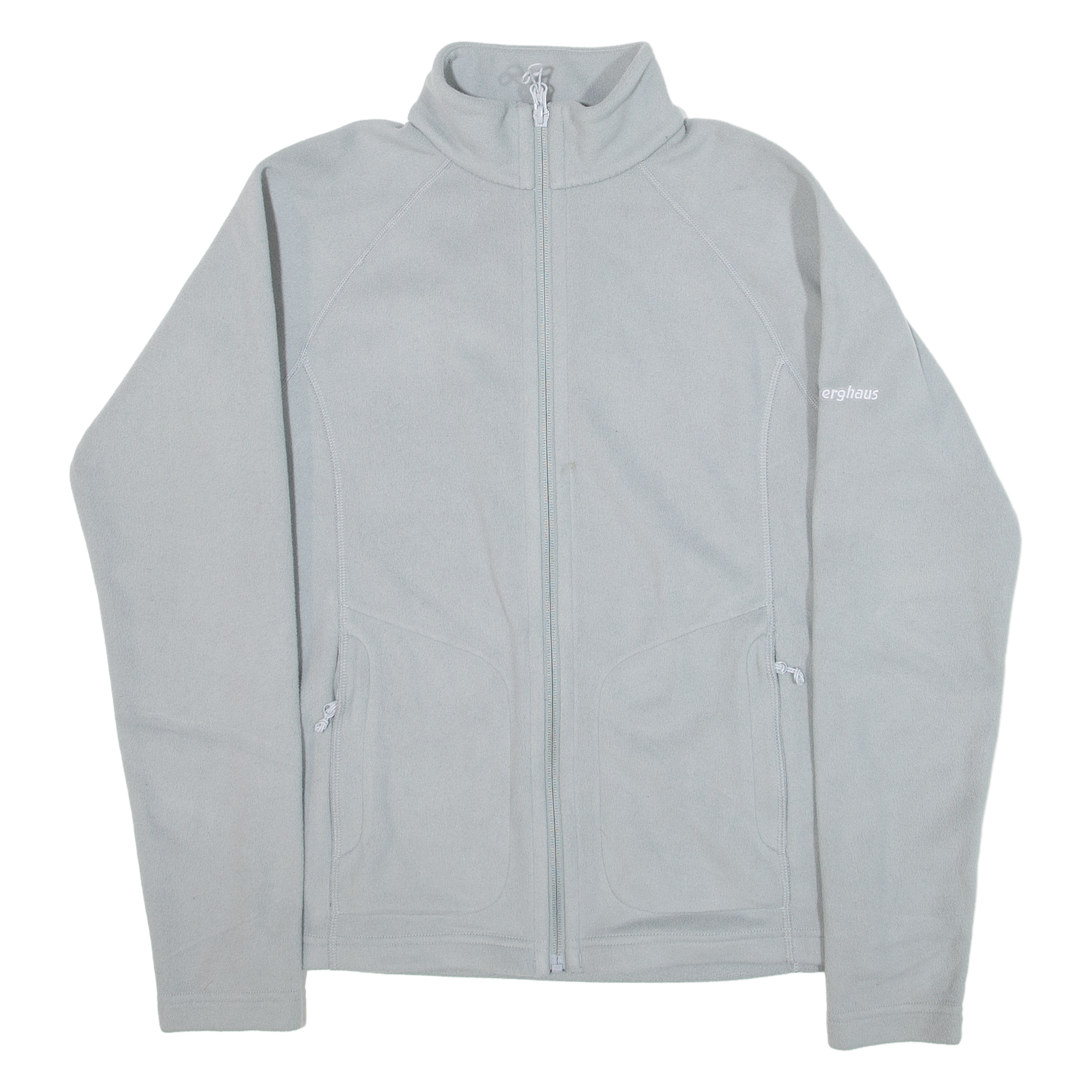 BERGHAUS Womens Fleece Jacket Grey UK 8 Refurbished - N/A refurbished available on Cerqular
