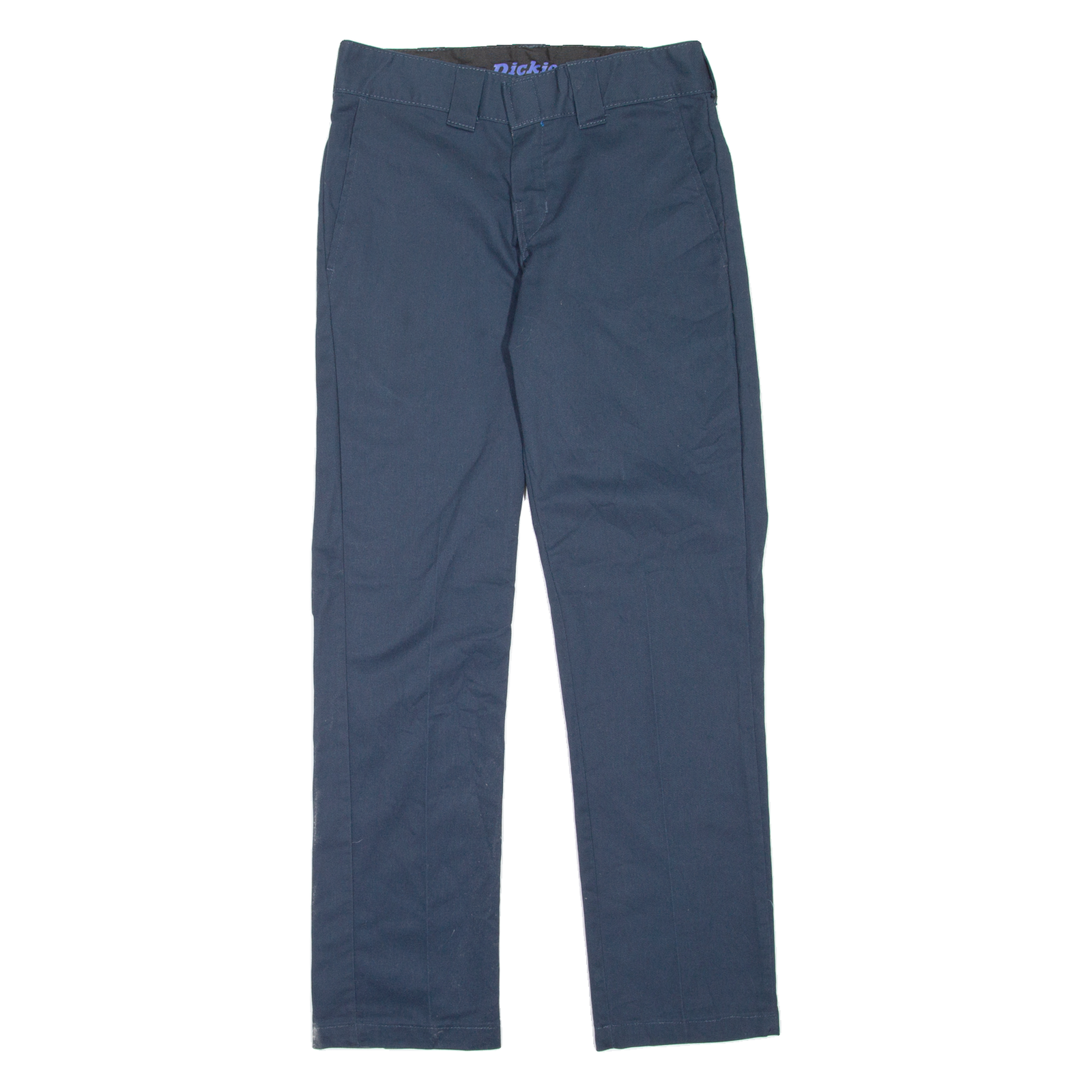 DICKIES Workwear Womens Trousers Blue Slim Straight W29 L30 Refurbished - N/A refurbished available on Cerqular