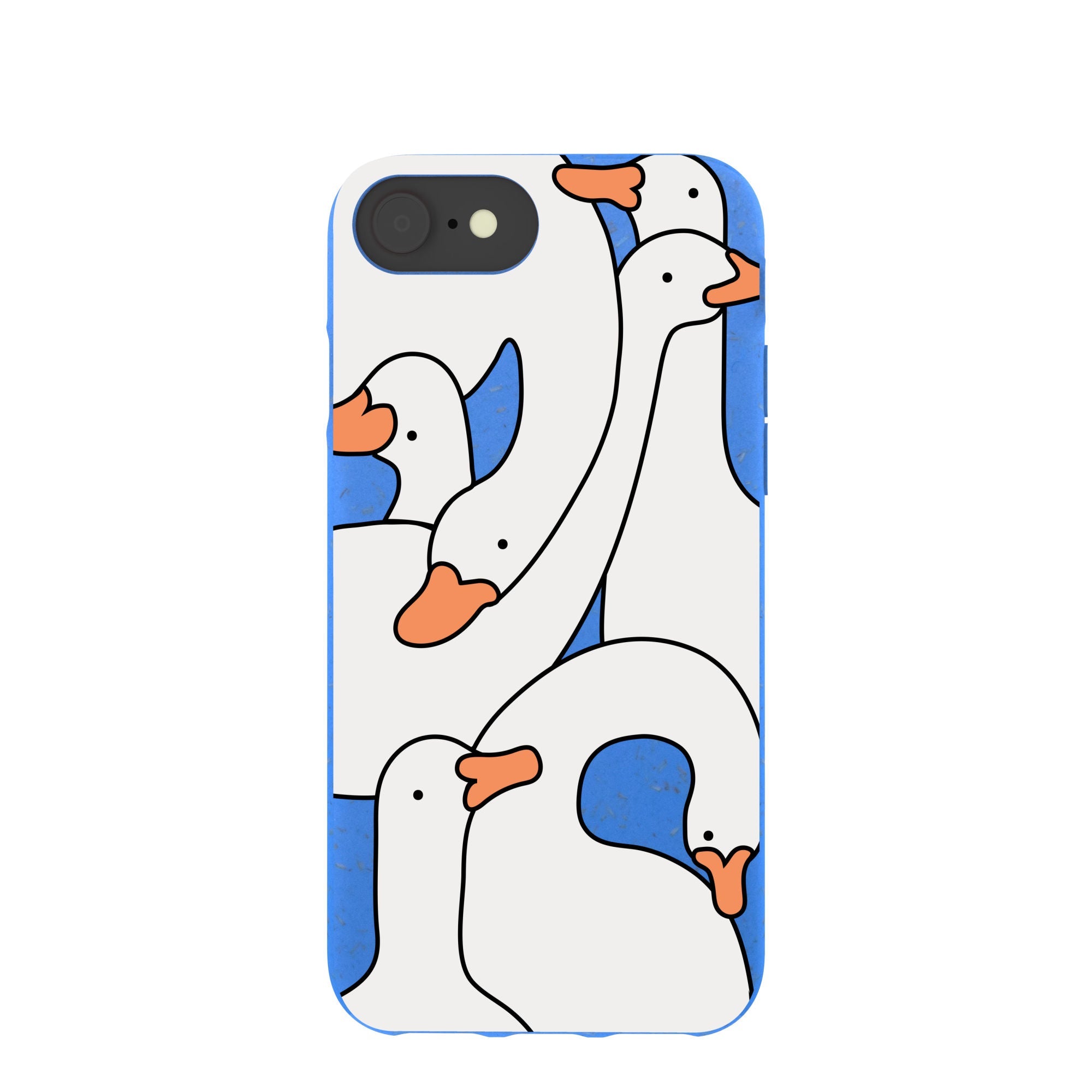 Electric Blue Silly Goose iPhone 6/6s/7/8/SE Case Refurbished - Pela Case refurbished available on Cerqular