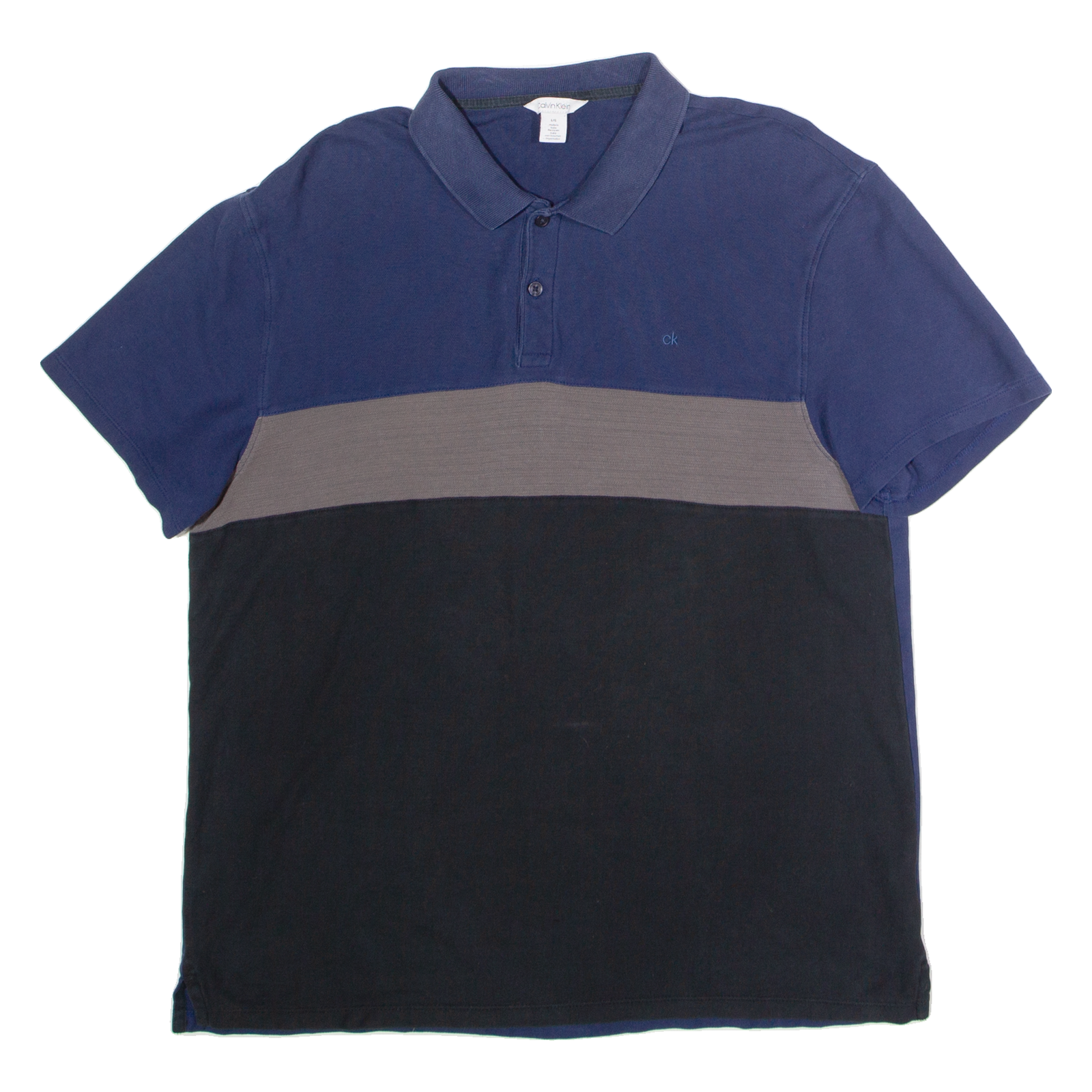 Buy CALVIN KLEIN Mens Polo Shirt Blue Colourblock L Refurbished - $25.99 CALVIN KLEIN Mens Polo Shirt Blue Colourblock L Refurbished - N/A refurbished available on Cerqular