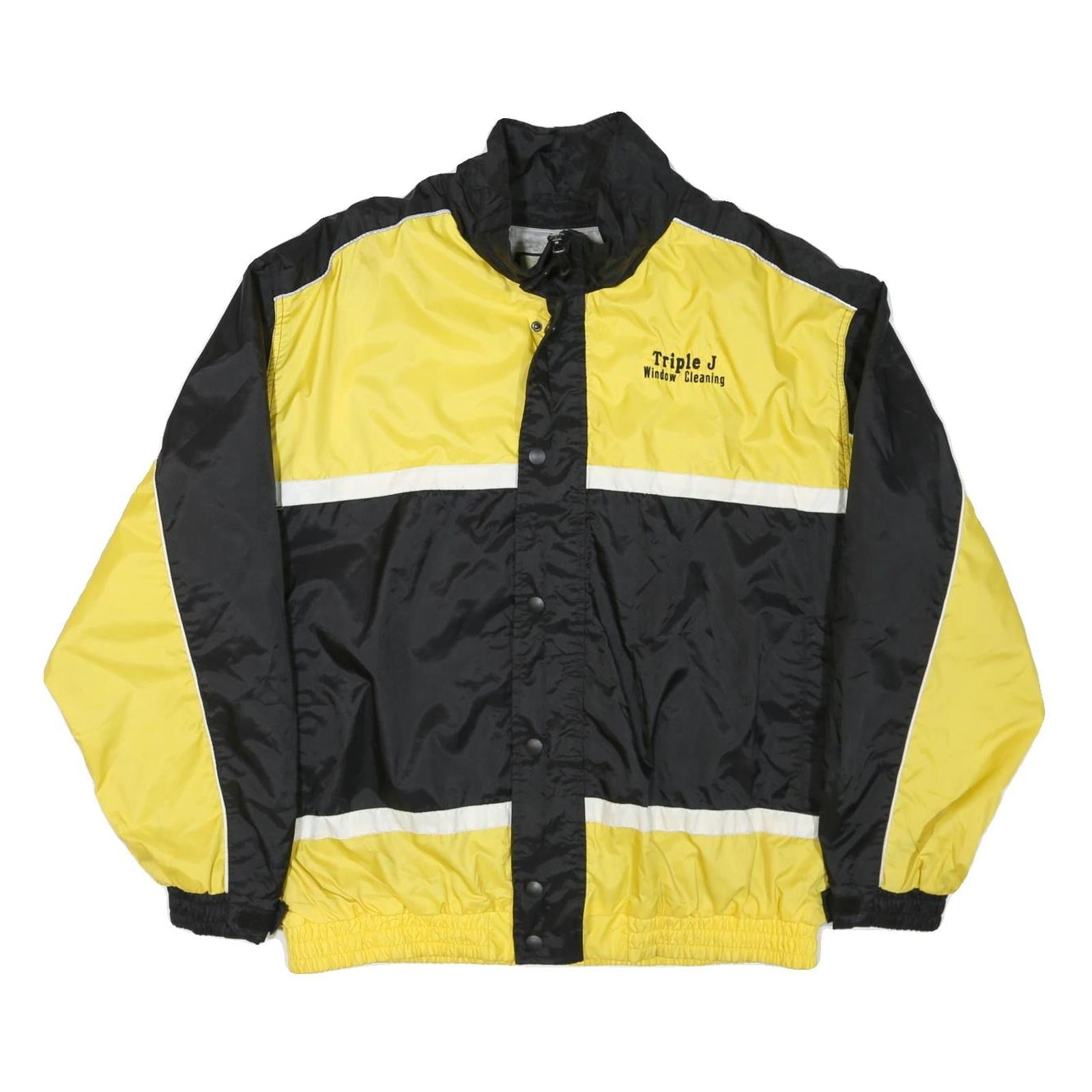 NORTH END Mens Yellow & Black Window Cleaning Workwear Nylon Zip Jacket XL Refurbished - N/A refurbished available on Cerqular