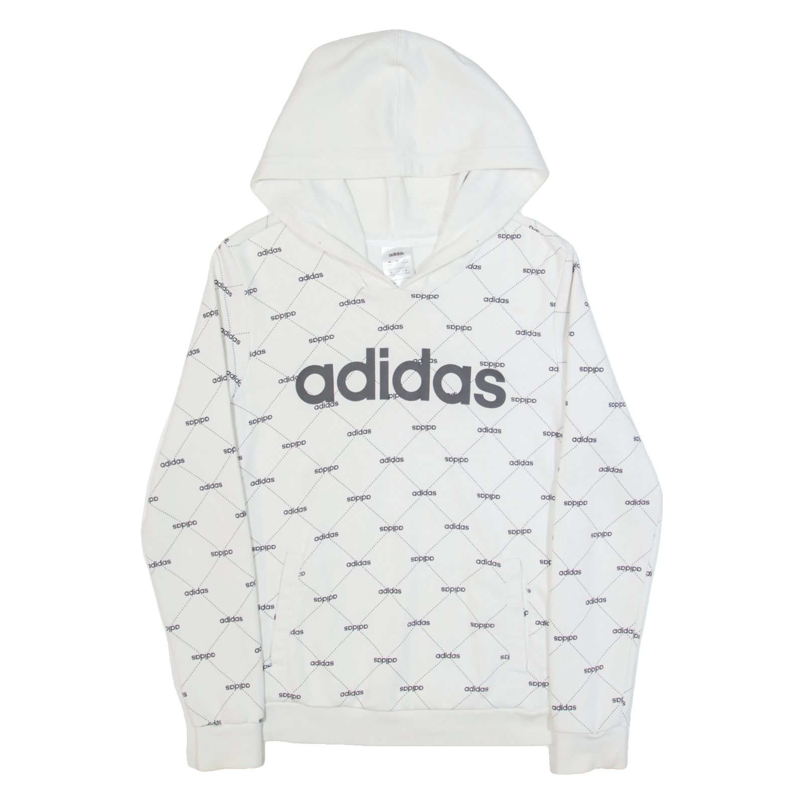 ADIDAS Womens White Hoodie S Refurbished - N/A refurbished available on Cerqular